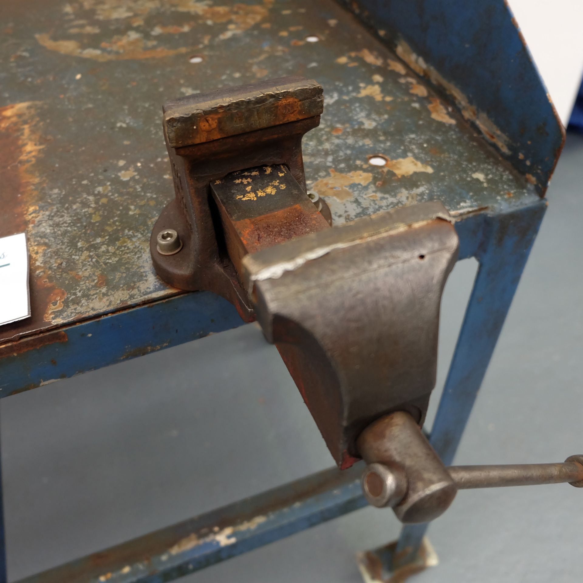 Steel Workbench on Castors. - Image 4 of 8