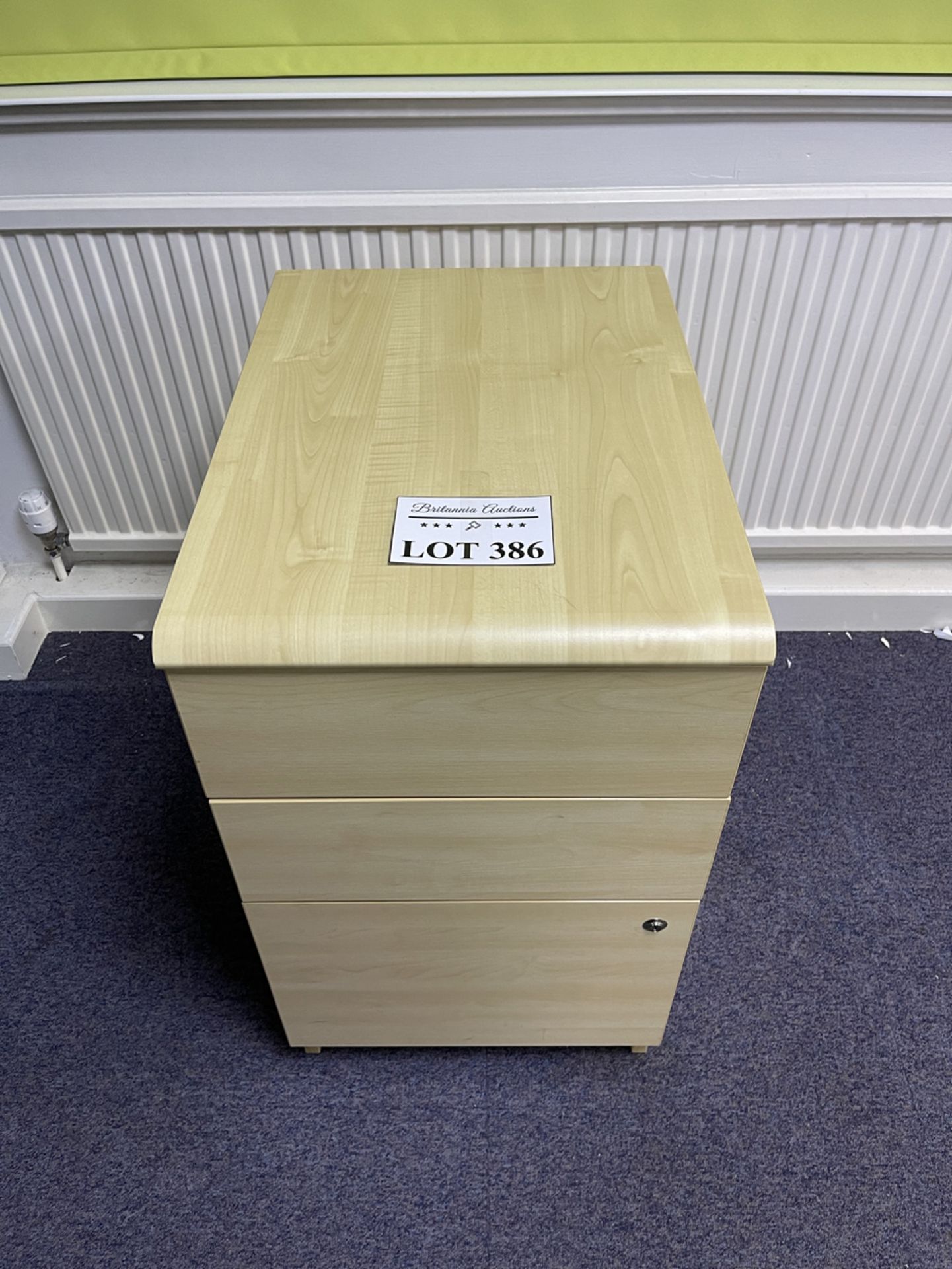 Set of Office Drawers. Dimensions 430mm x 600mm x 730mm High Approx.