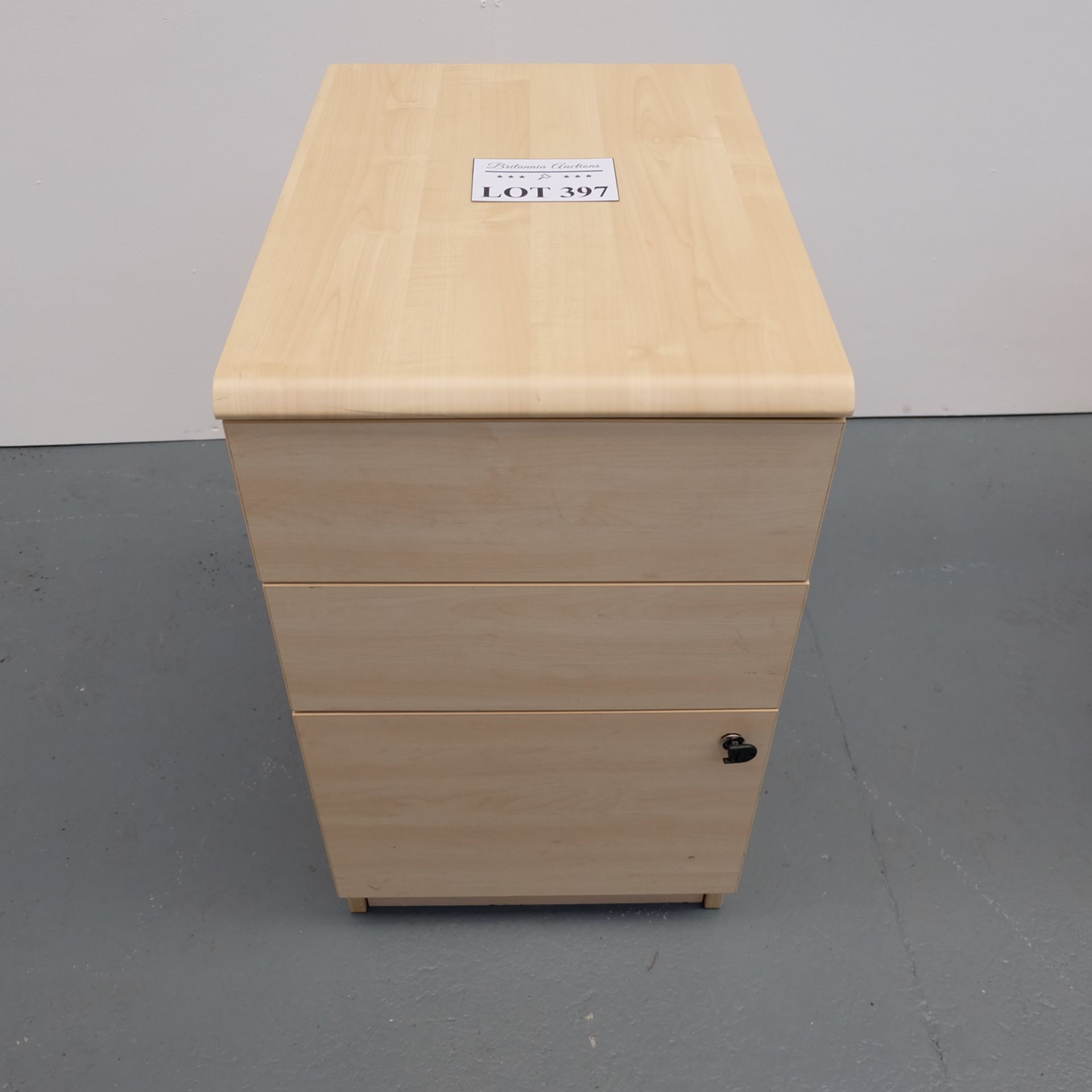 Set of Office Drawers. Dimensions 430mm x 600mm x 730mm High Approx.