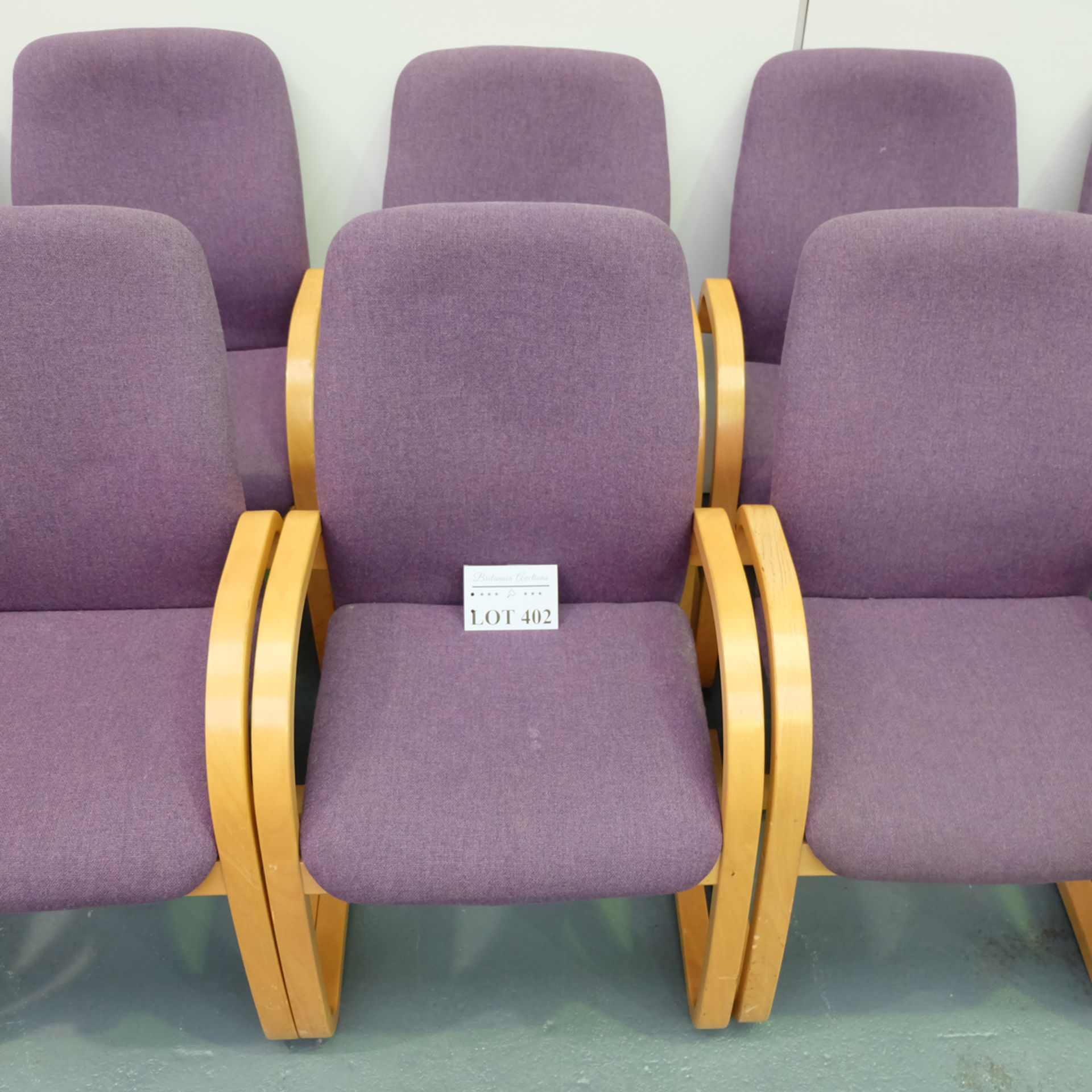9 x Conference Chairs. - Image 4 of 5