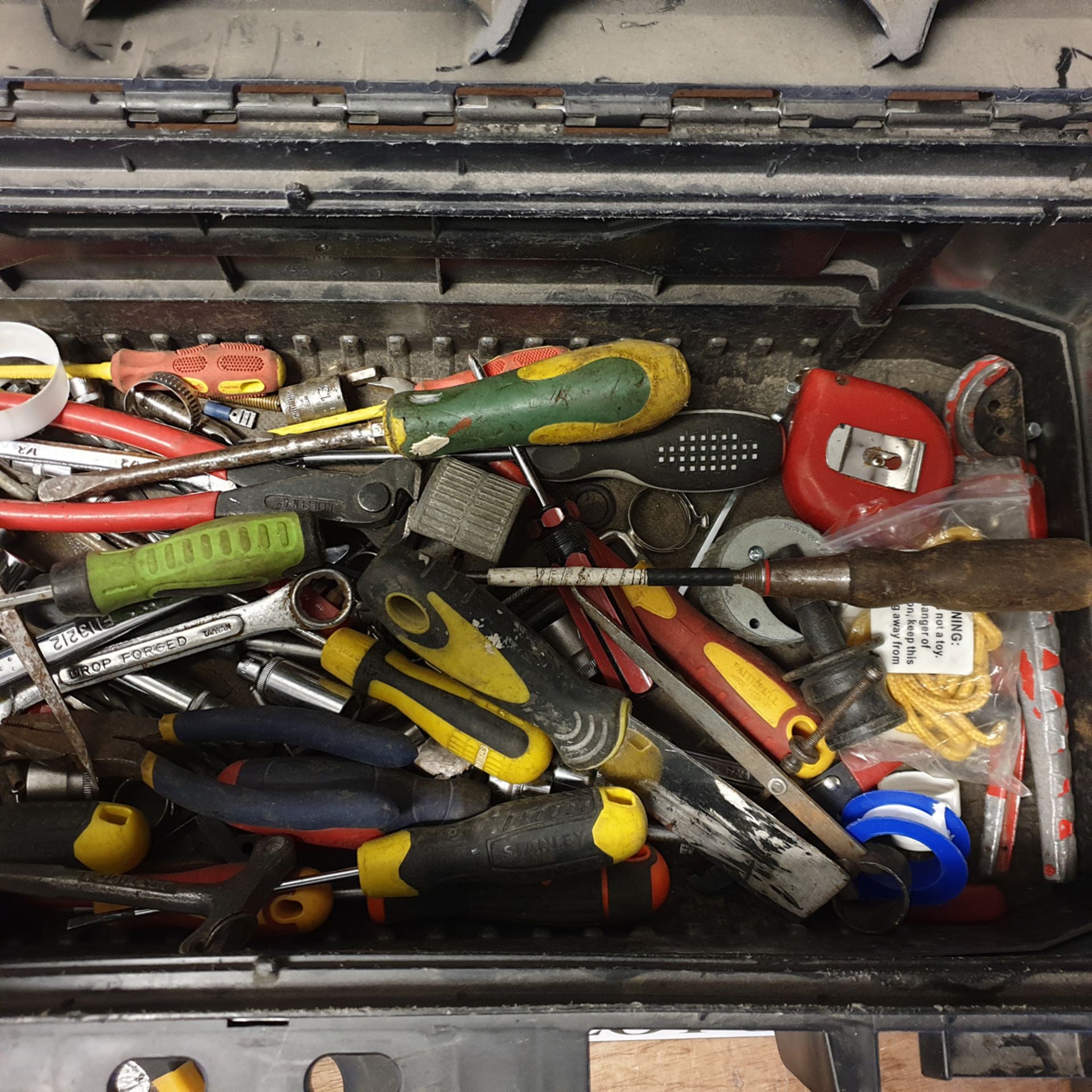 Stanley Tool Box With Contents. - Image 3 of 4