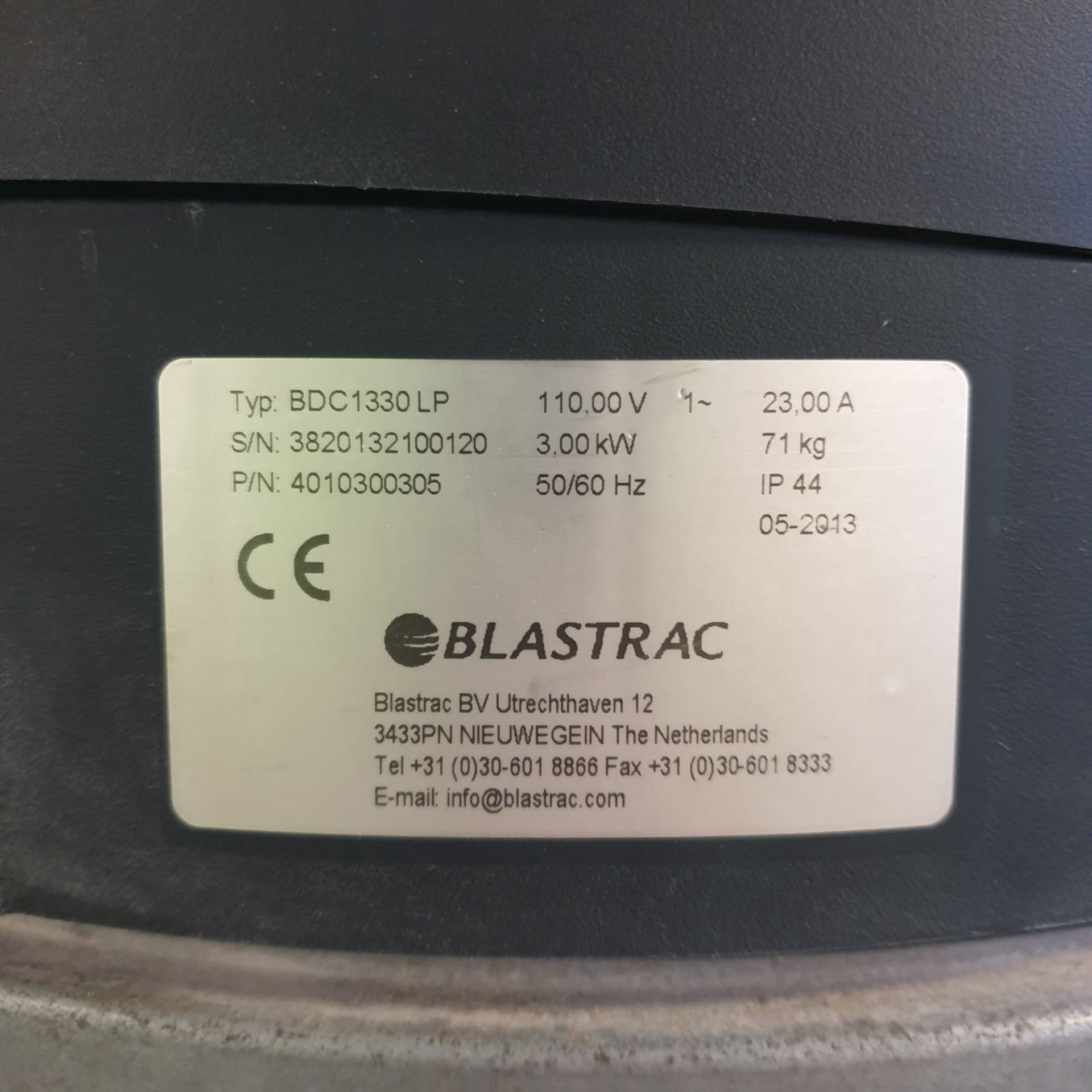 Blastrac Floor Grinding Machine with Associated Vacuum Cleaner. - Image 4 of 9