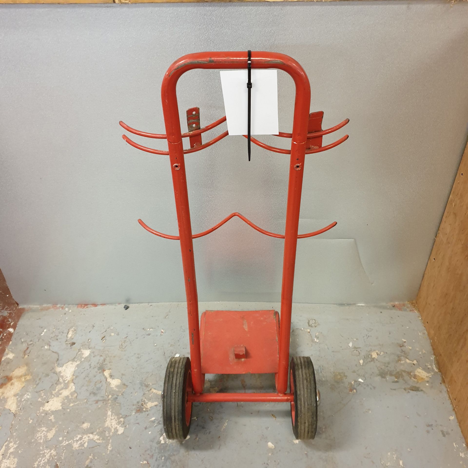Twin Unit Fire Extinguisher Trolley. - Image 2 of 2