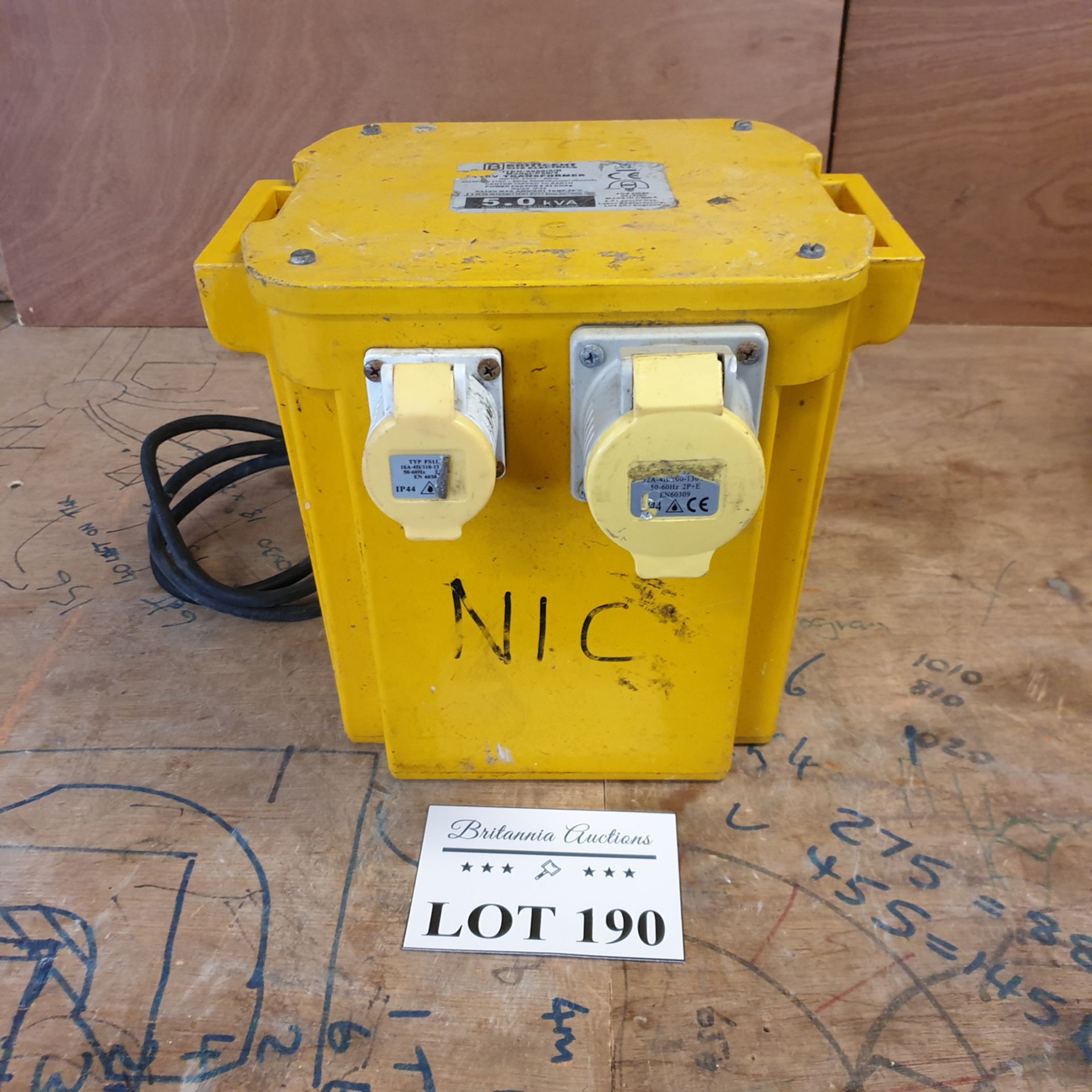 110Volt Transformer.