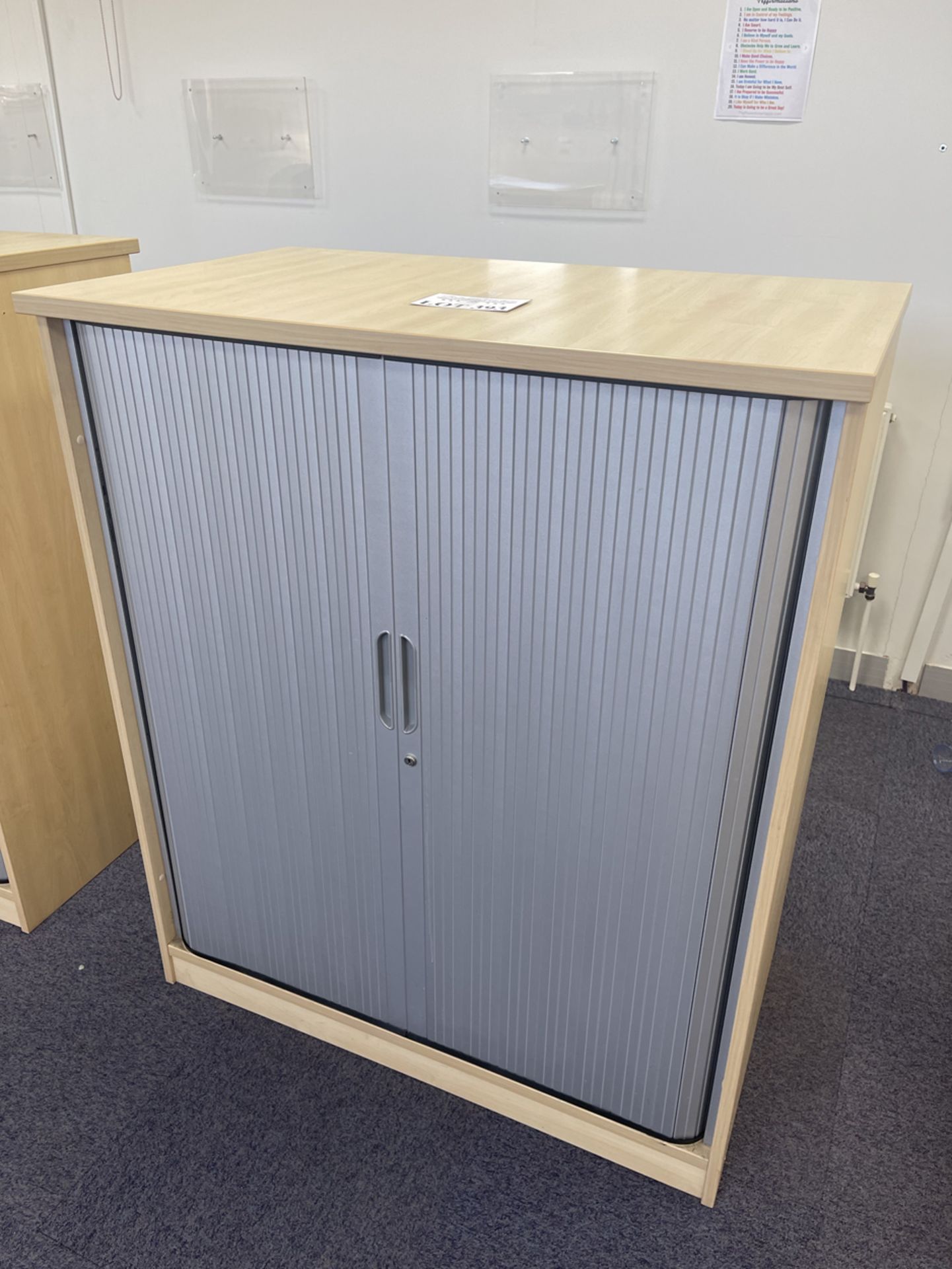 Roller Front Cabinet. Dimensions 1000mm x 600mm x 1200mm High Approx. - Image 4 of 4