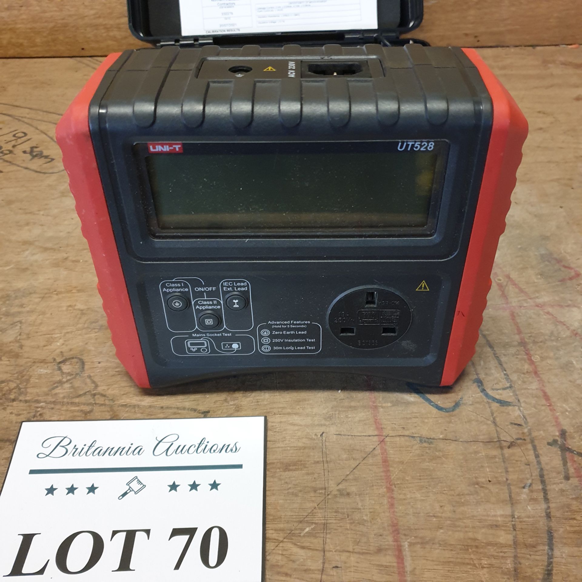 UNI-T UT528 PAT Tester. - Image 4 of 5