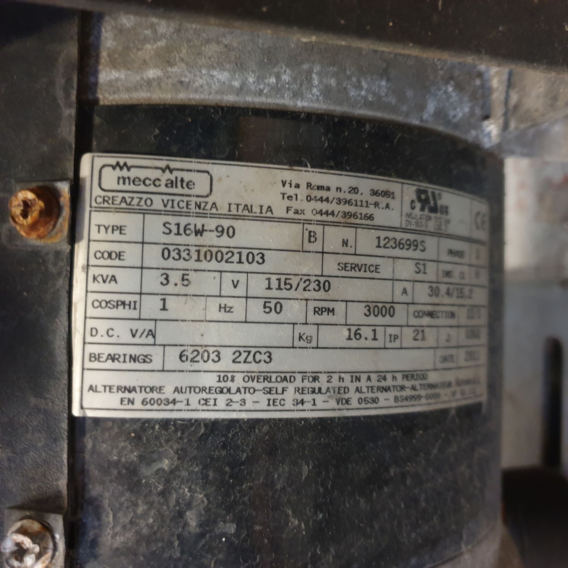 SDMO HX2500 Generator. - Image 6 of 6