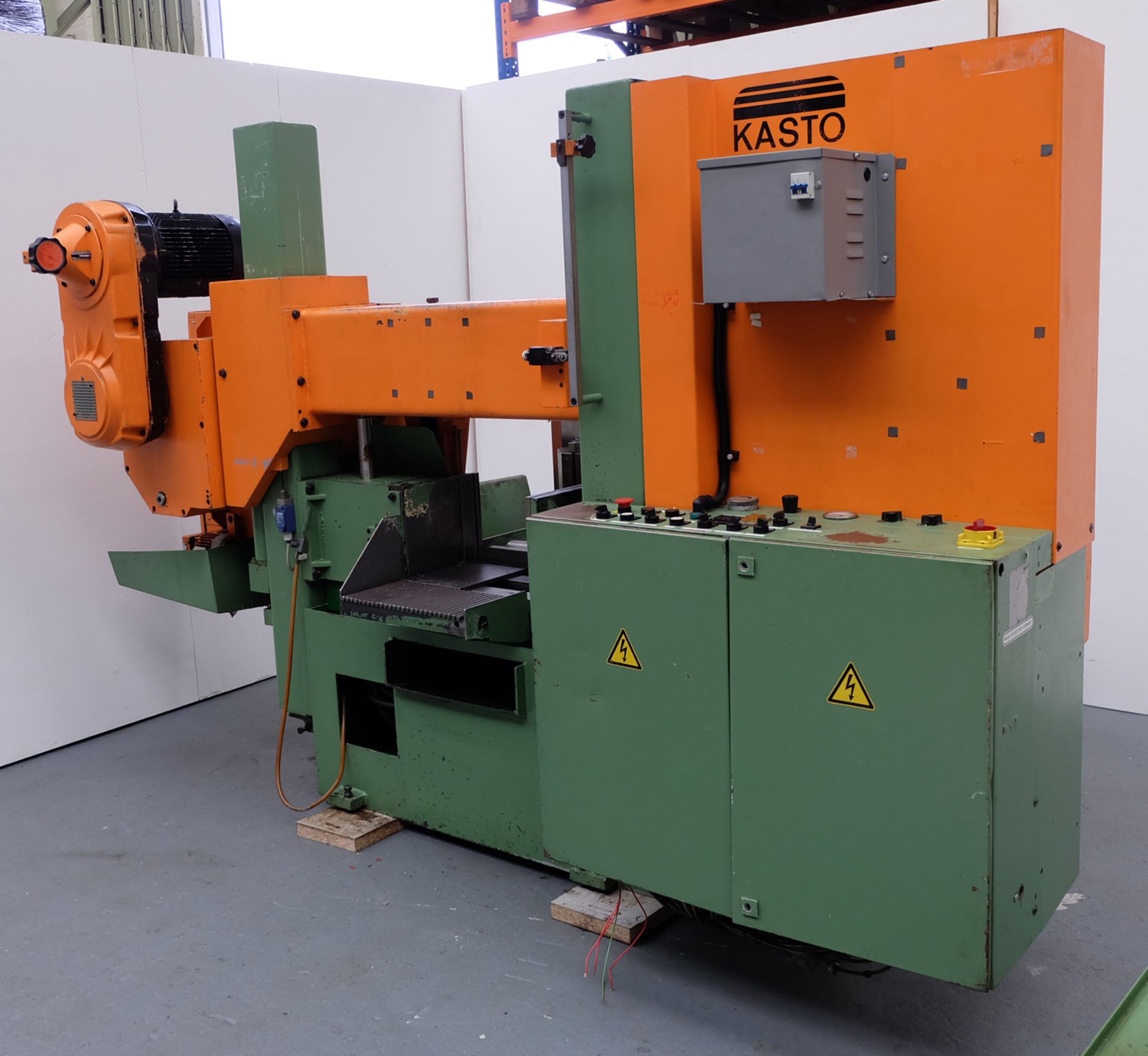 KASTO HBA 420 AU Heavy Duty Automatic Horizontal Band Sawing Machine.Ideal for Billet & Bar Cutting. - Image 2 of 17