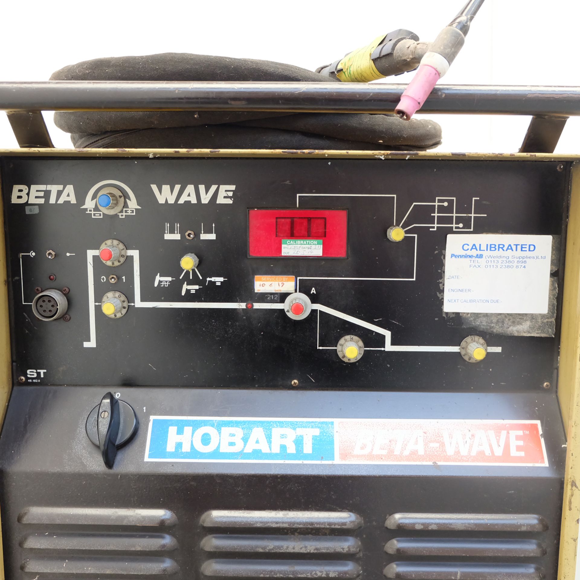 Hobart Beta-wave Type BW 320. 320 Amp Tig Welding Set. - Image 6 of 8