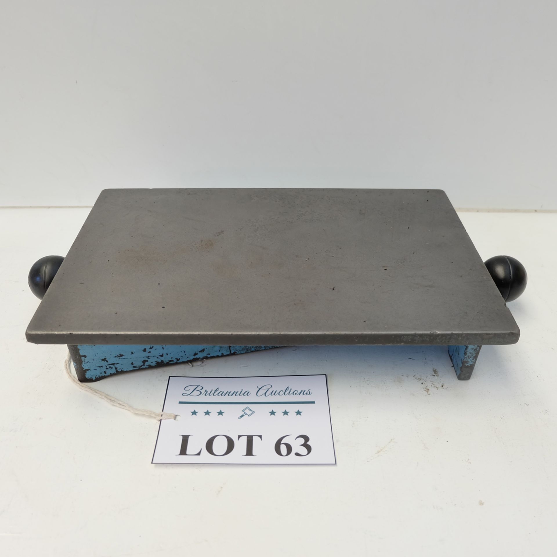 Cast Iron Surface Plate. 360mm x 230mm Approx. - Image 2 of 5