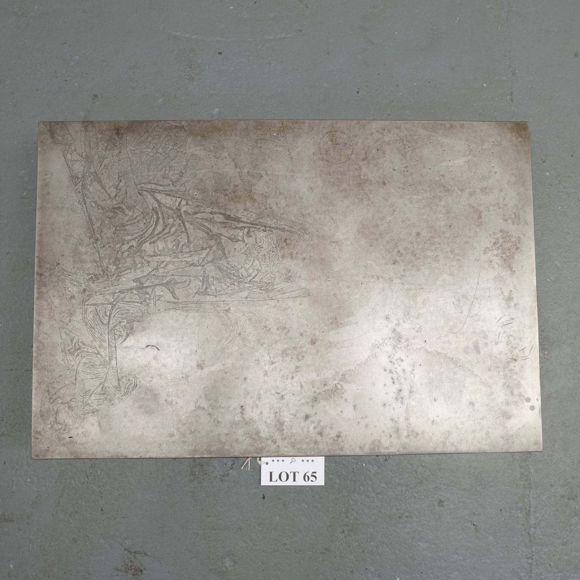 Large Cast Iron Surface Plate. 36" x 24" Approx. - Image 7 of 7