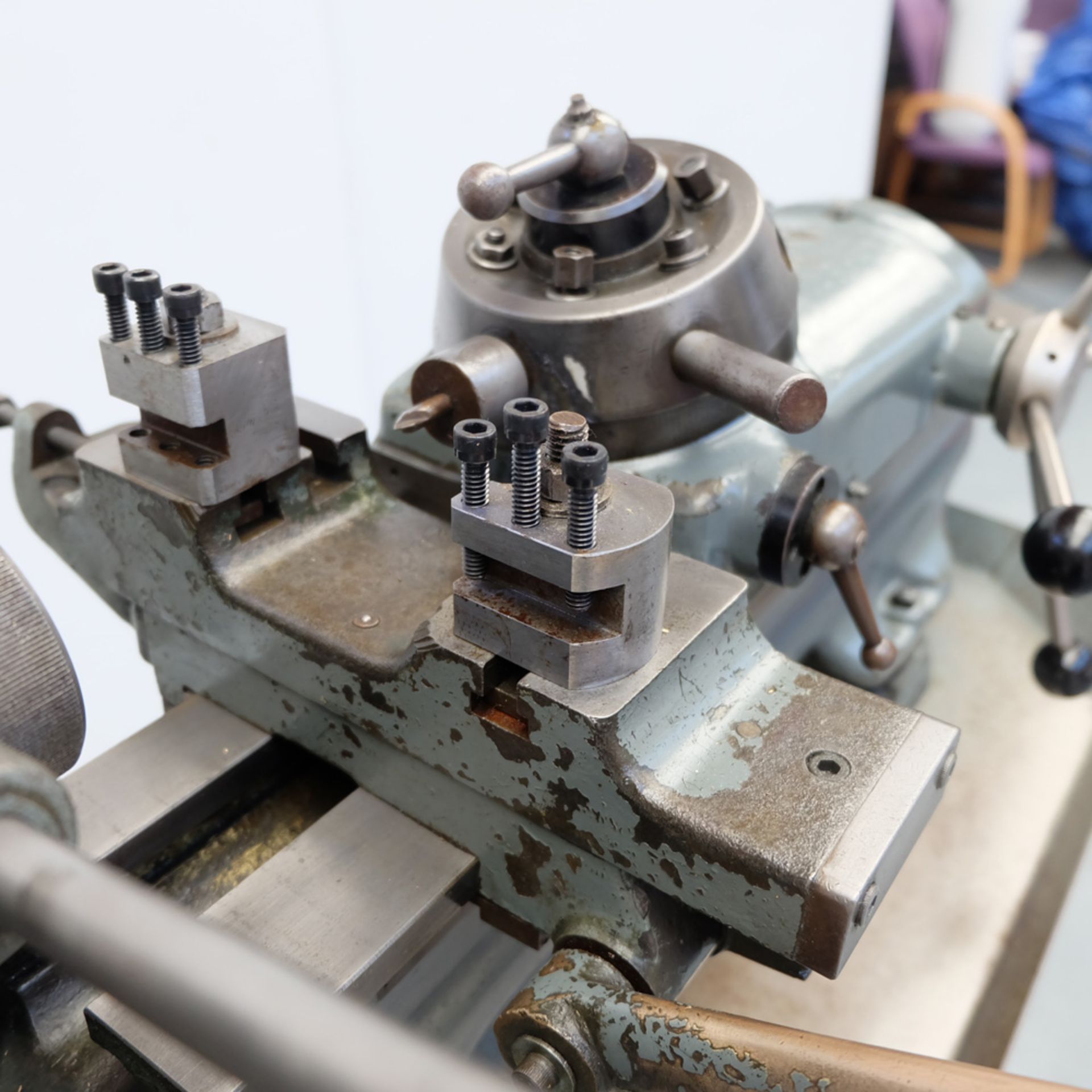 Myford C7 Capstan Lathe with Tri-Leva Speed Selector. Centre Height 3 1/2". - Image 6 of 11