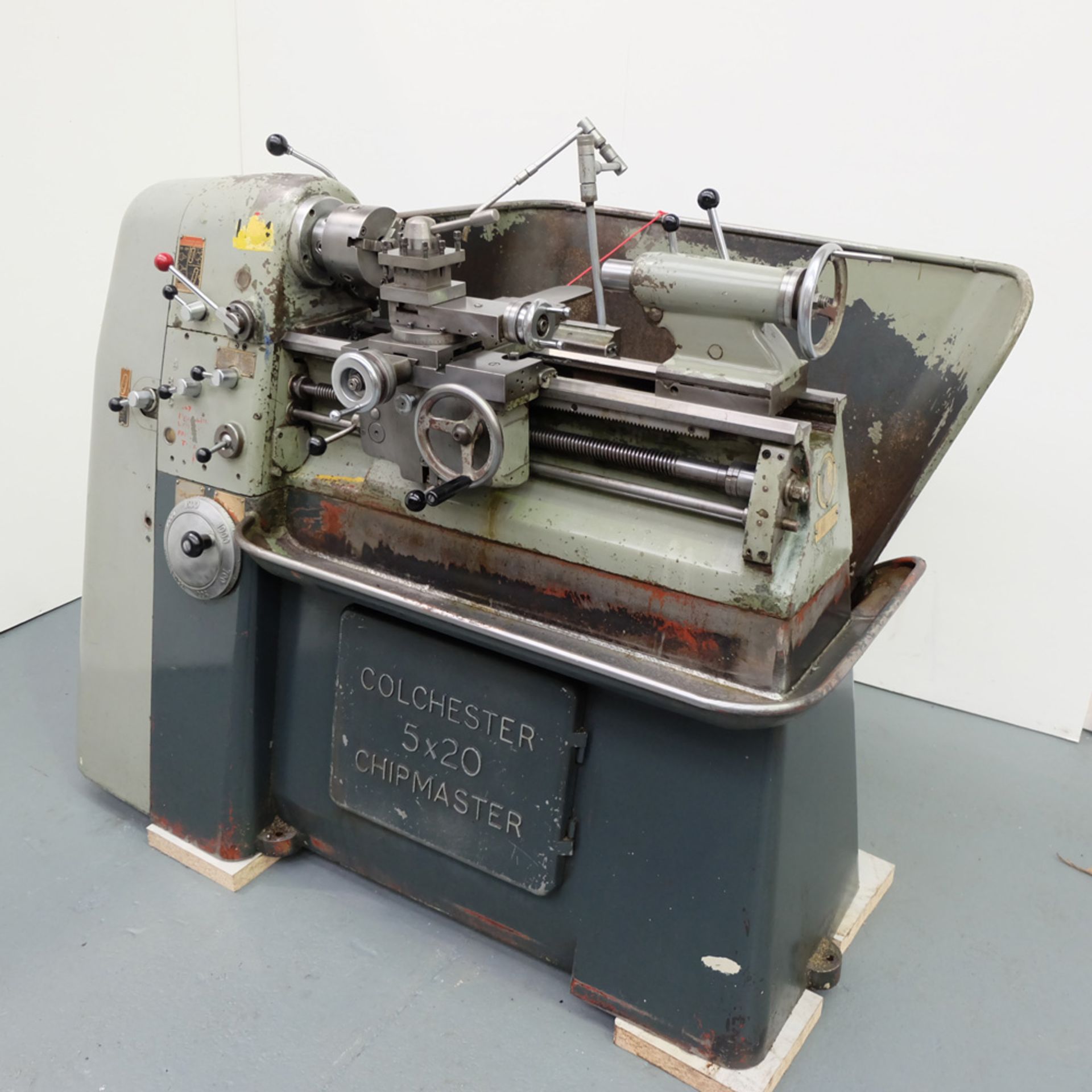 Colchester Chipmaster Variable Speed Centre Lathe. Swing Over Bed 11 1/4" Diameter. - Image 2 of 11