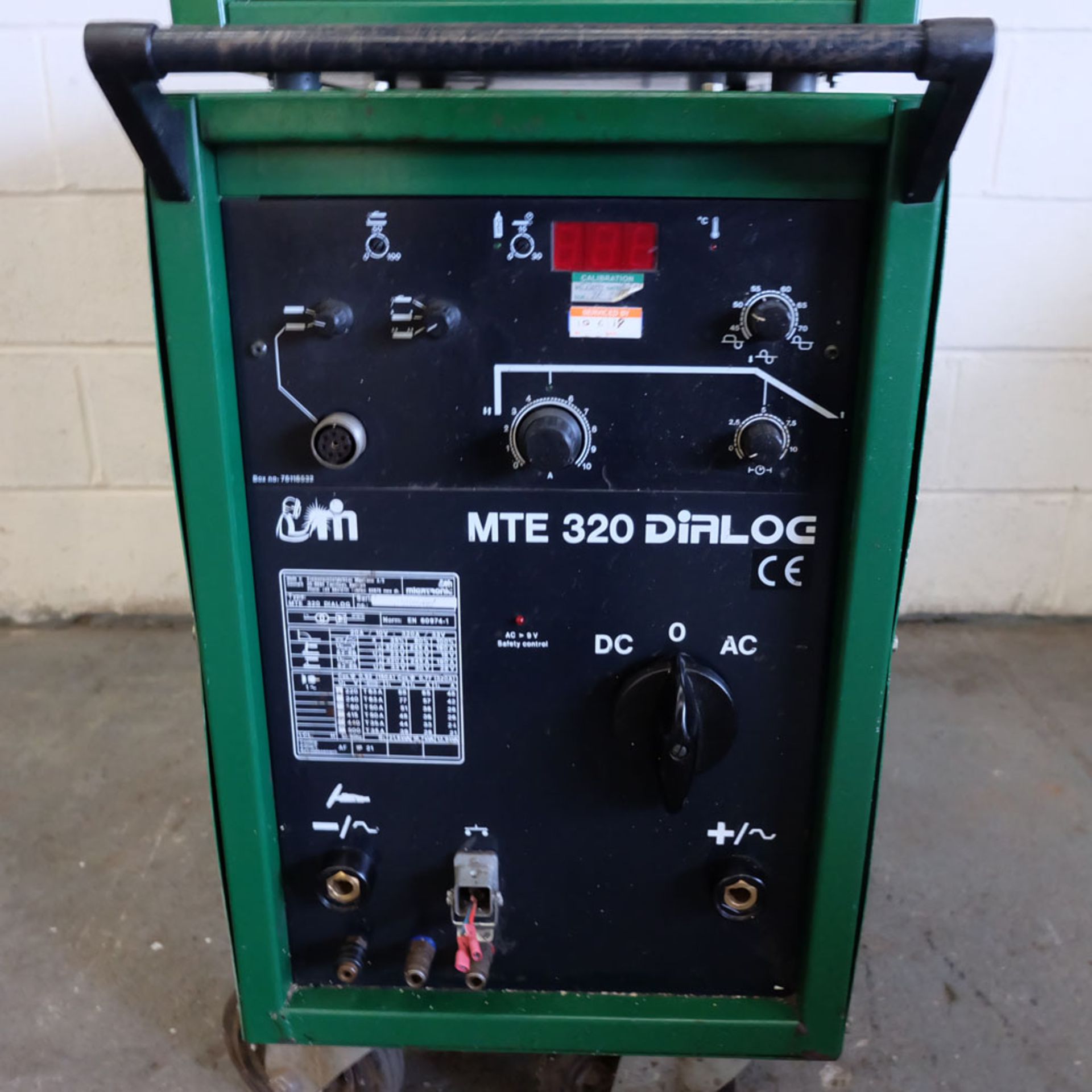 Migatronic MTE 320 Dialog DC/AC Type III. 320 A Tig Welding Set. - Image 4 of 8