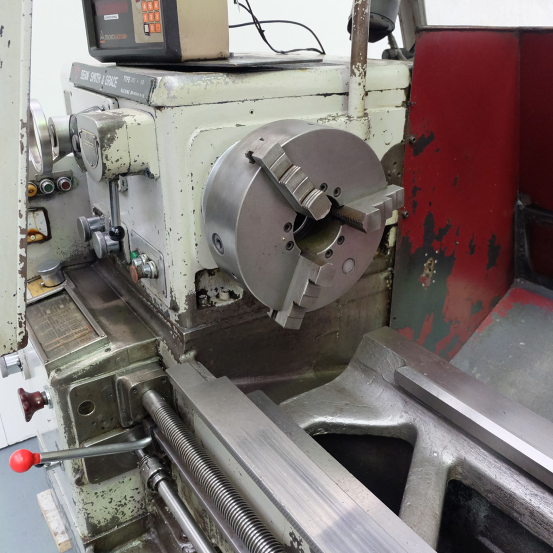 Dean Smith & Grace Type 2112 x 60. Straight Bed Centre Lathe. Distance Between Centres 60". - Image 6 of 13