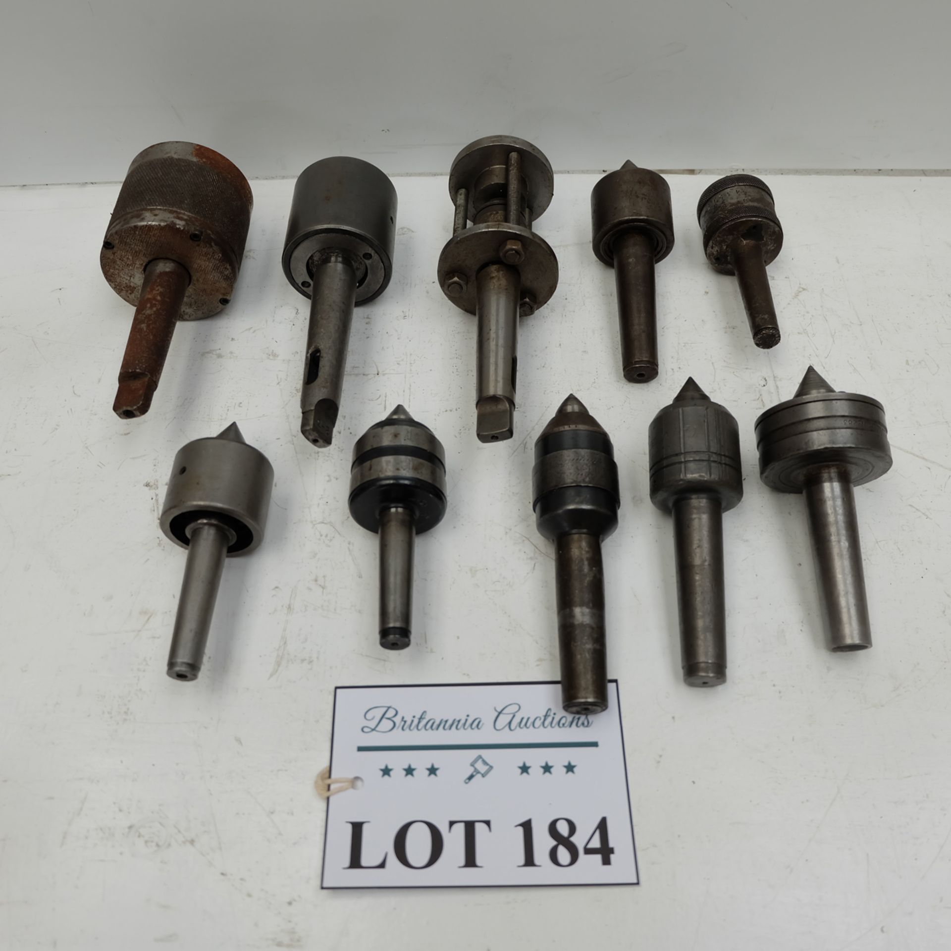 Selection of 2 & 3 Morse Taper Revolving Lathe Centres. - Image 3 of 4