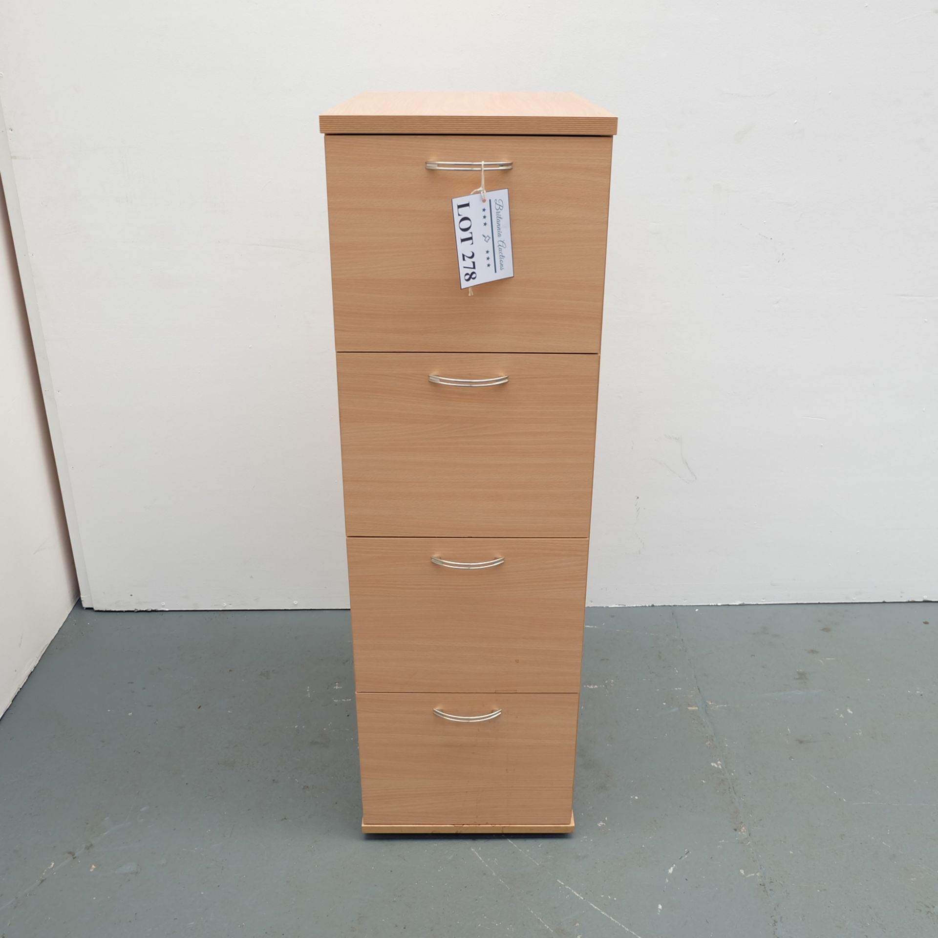 Filing Cabinet. Approx 410mm x 600mm x 1325mm High.