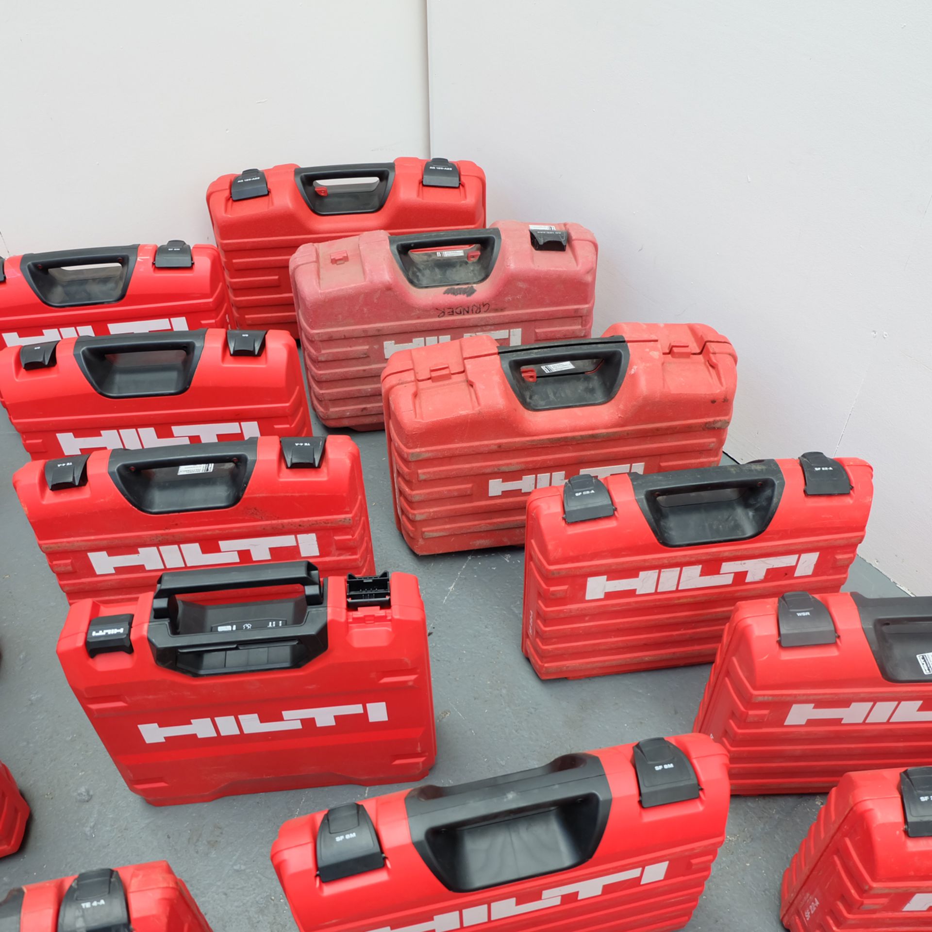 Large Selection of Empty Power Tool Boxes as Lotted. - Image 6 of 6