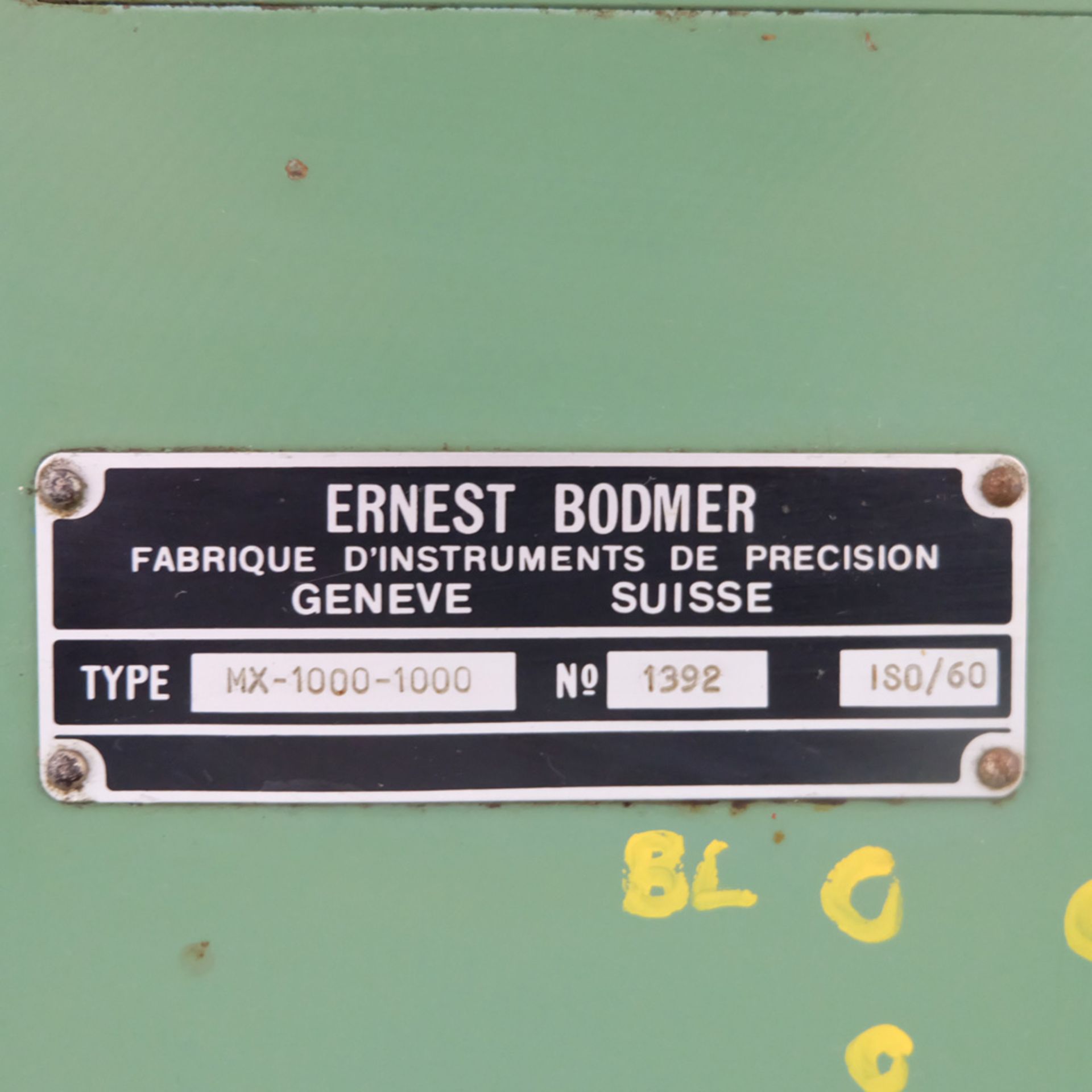 E.BODMER TYPE MX-1000X100/IS060.M30. Tool Presetting Machine. - Image 8 of 10