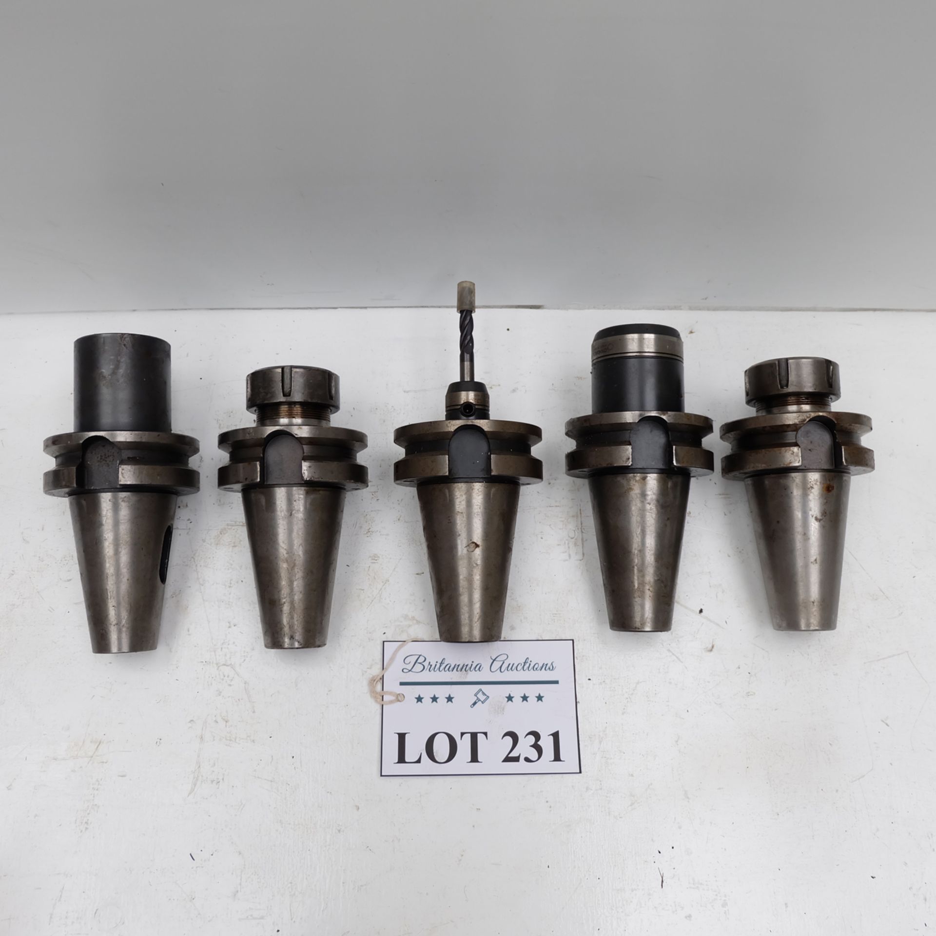 Quantity of 5 x BT 50 Spindle Tooling.