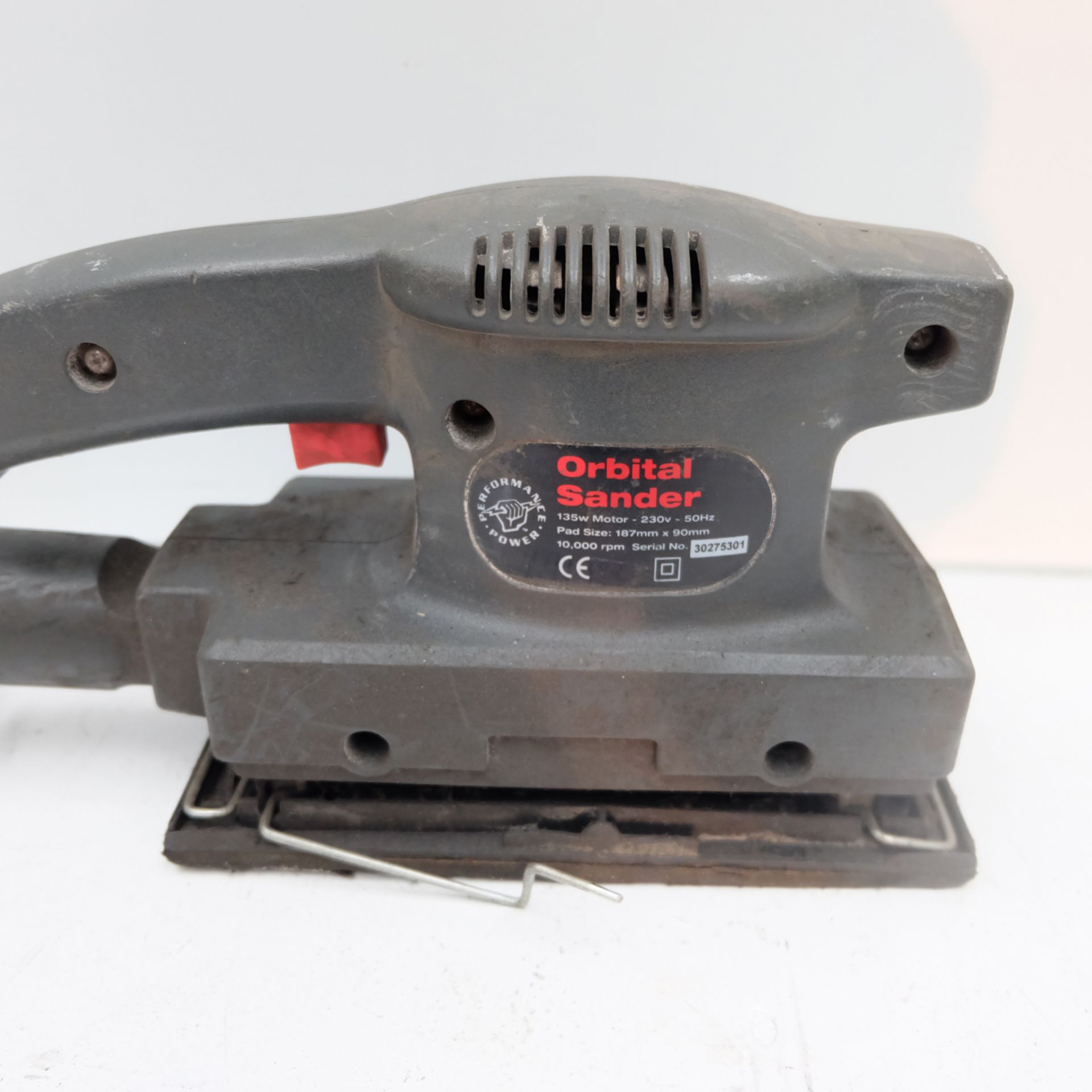 Performance Power 135w Orbital Sander. Single Phase. - Image 3 of 3