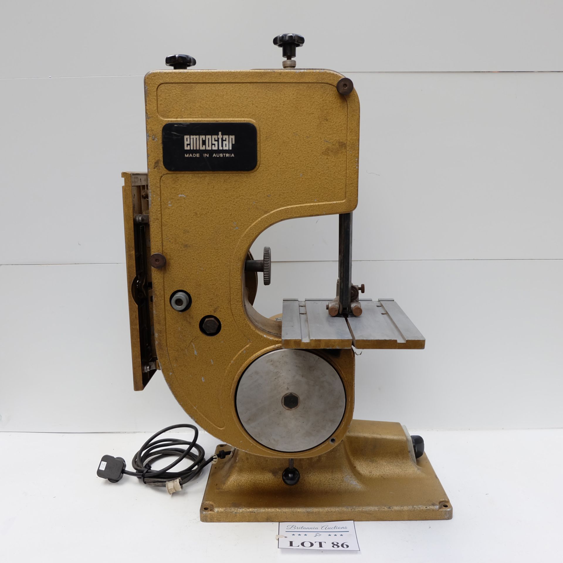 Emcostar Sanding, Linishing and Sawing Machine. Single Phase. (Requires Blades).