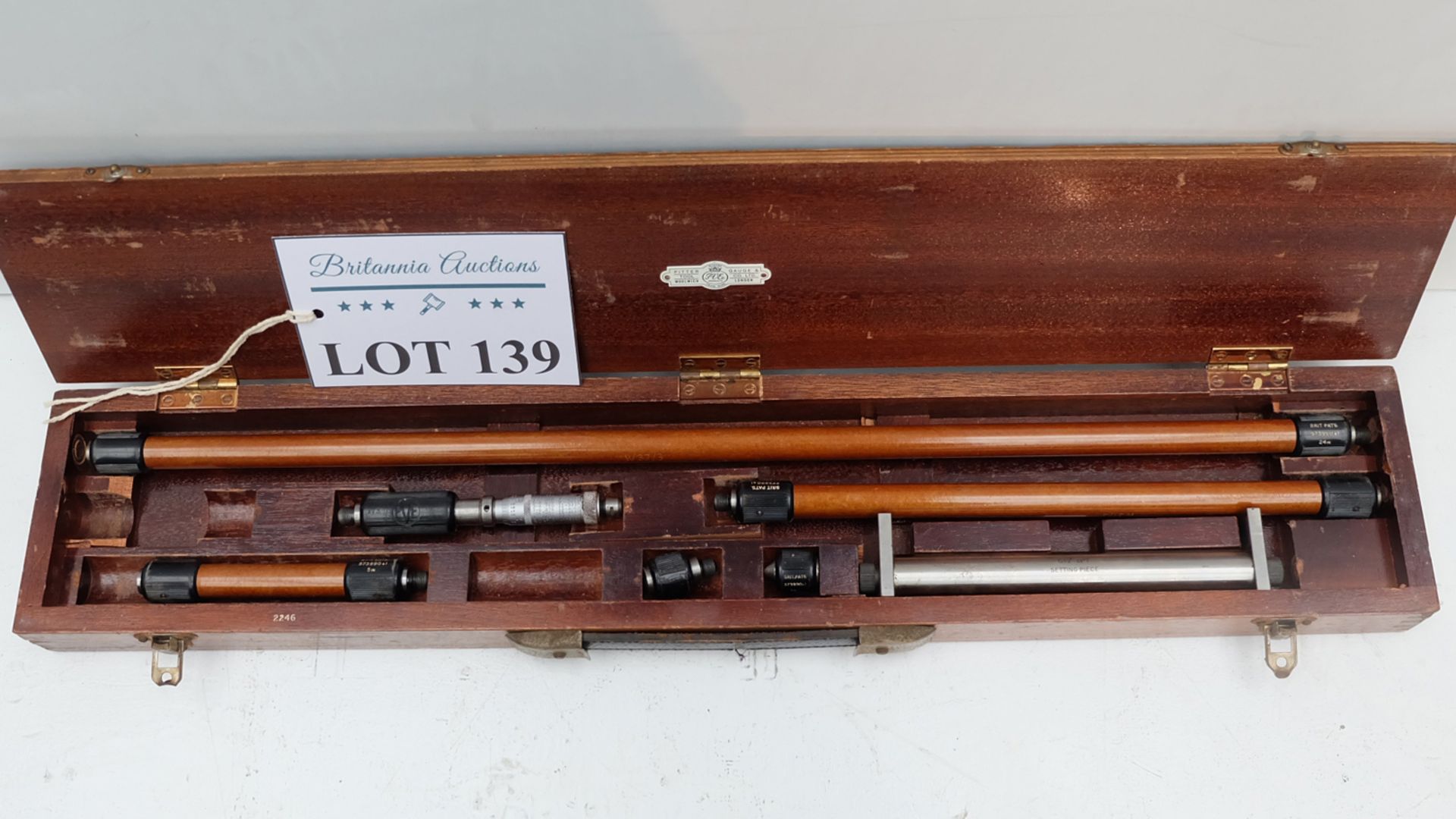 Pitter Gauge & Tool co.ltd. Imperial Internal Mic Set. - Image 2 of 8