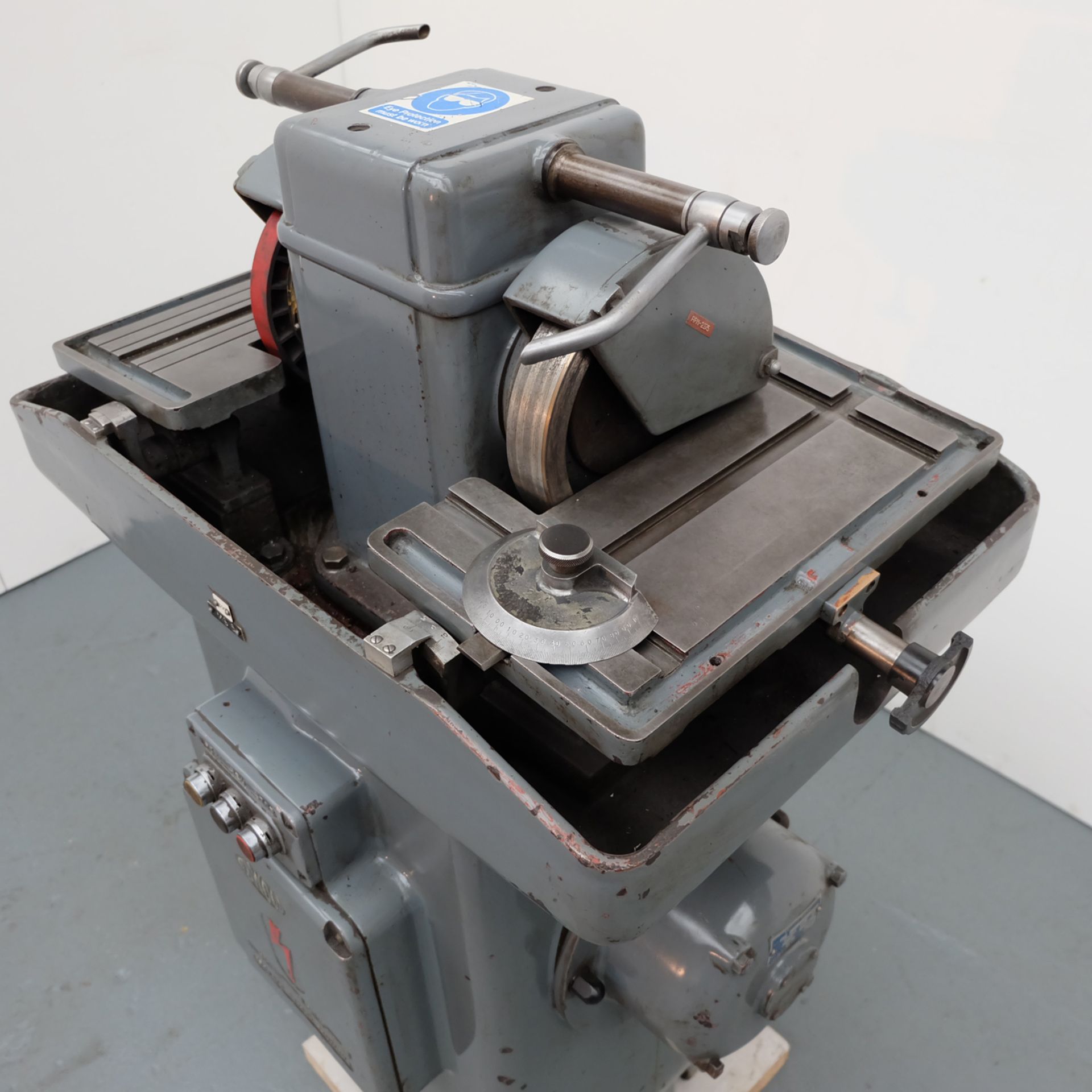 Abwood Twin Tilting Table Double Ended Lapping/Grinding Machine. 3 Phase. 1HP. - Image 5 of 10