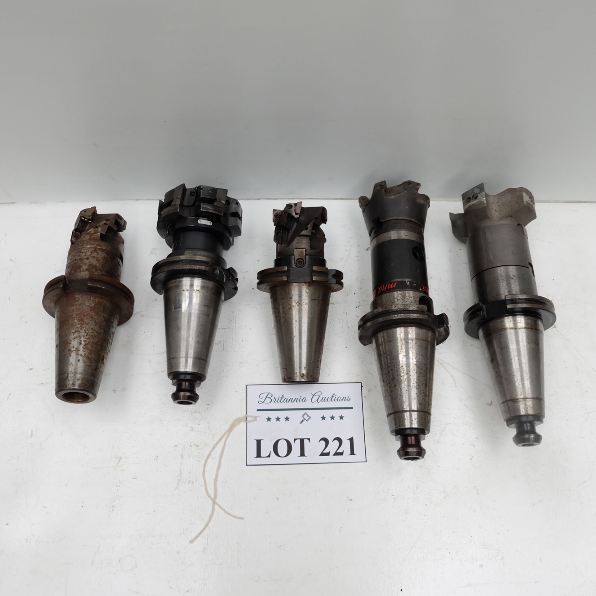 Quantity of 5 x SK 50 Spindle Tooling.