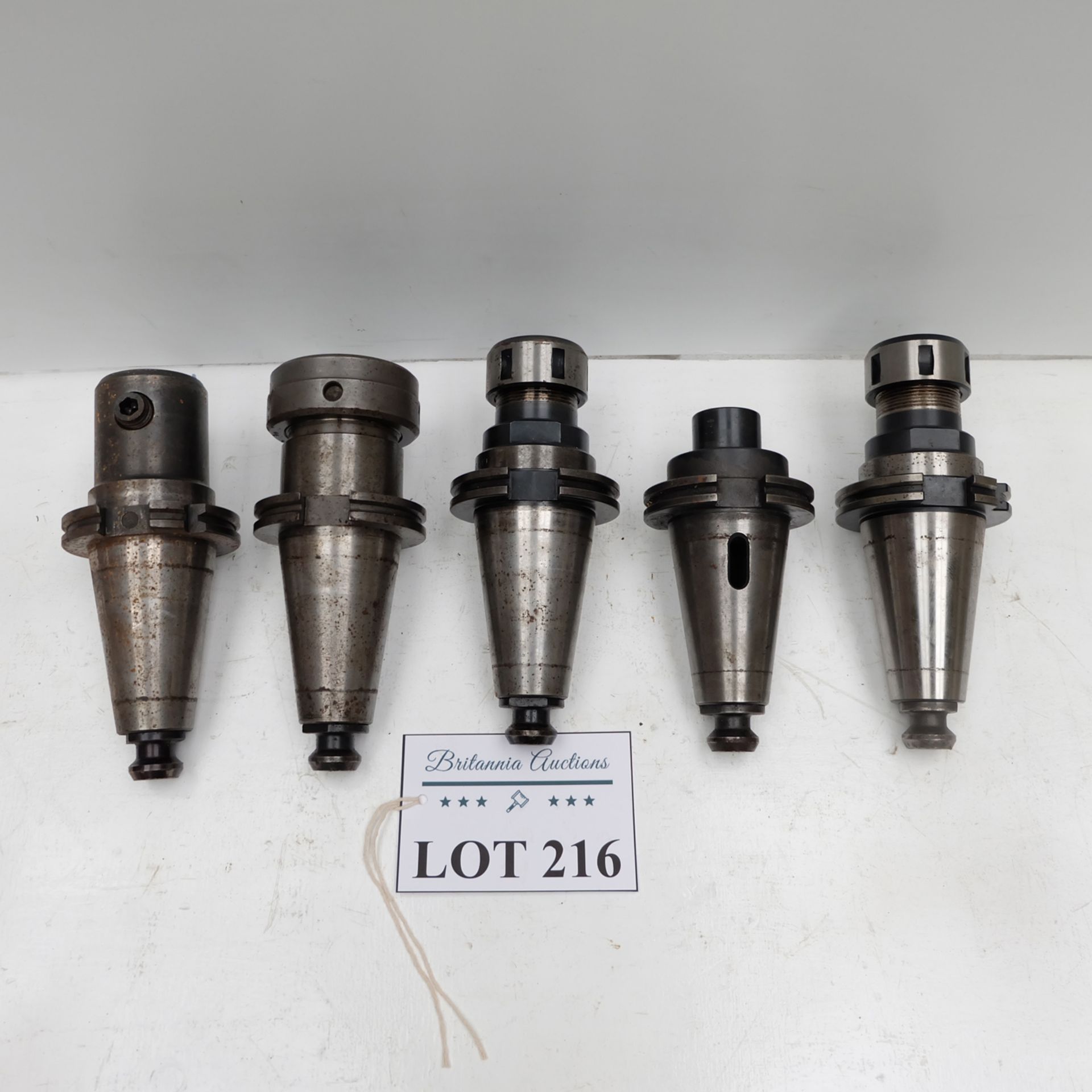 Quantity of 5 x SK 50 Spindle Tooling.