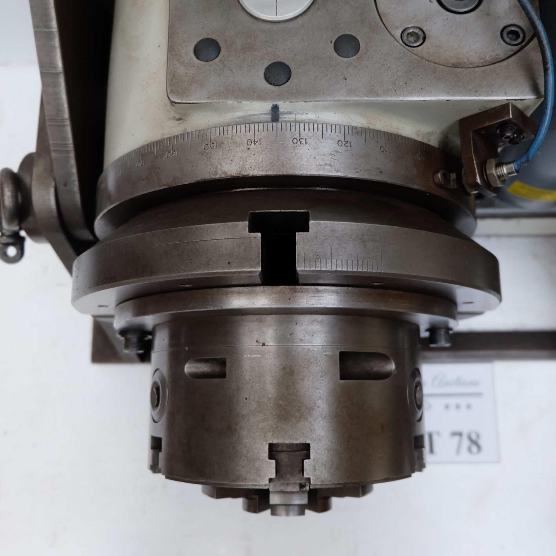 Jones & Shipman Type 58413-001. 8" 4th Axis Tilting & Swivelling Dividing Head. With 6" 5 Jaw Chuck. - Image 4 of 7