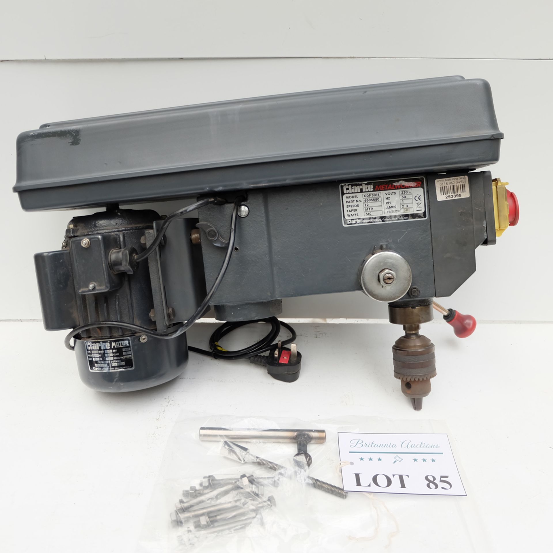 Clarke Metalworker Model CDP 301B Pillar Drill Head for Spares or Repairs. - Image 3 of 6