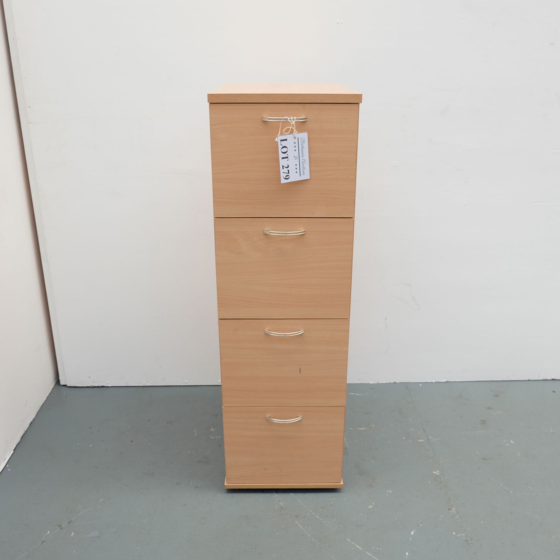 Filing Cabinet. Approx 410mm x 600mm x 1325mm High.