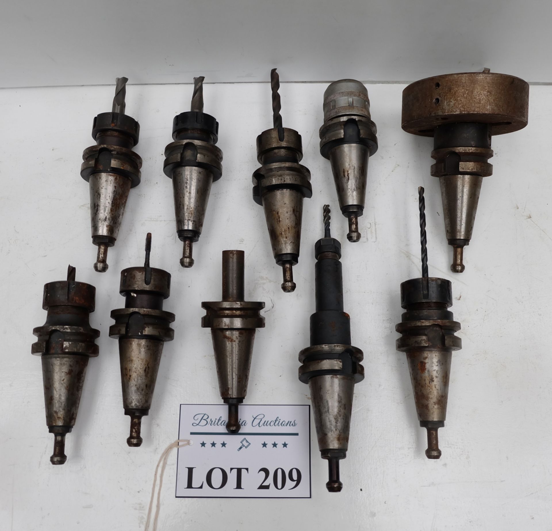Quantity of 10 x BT 40 Spindle Tooling.