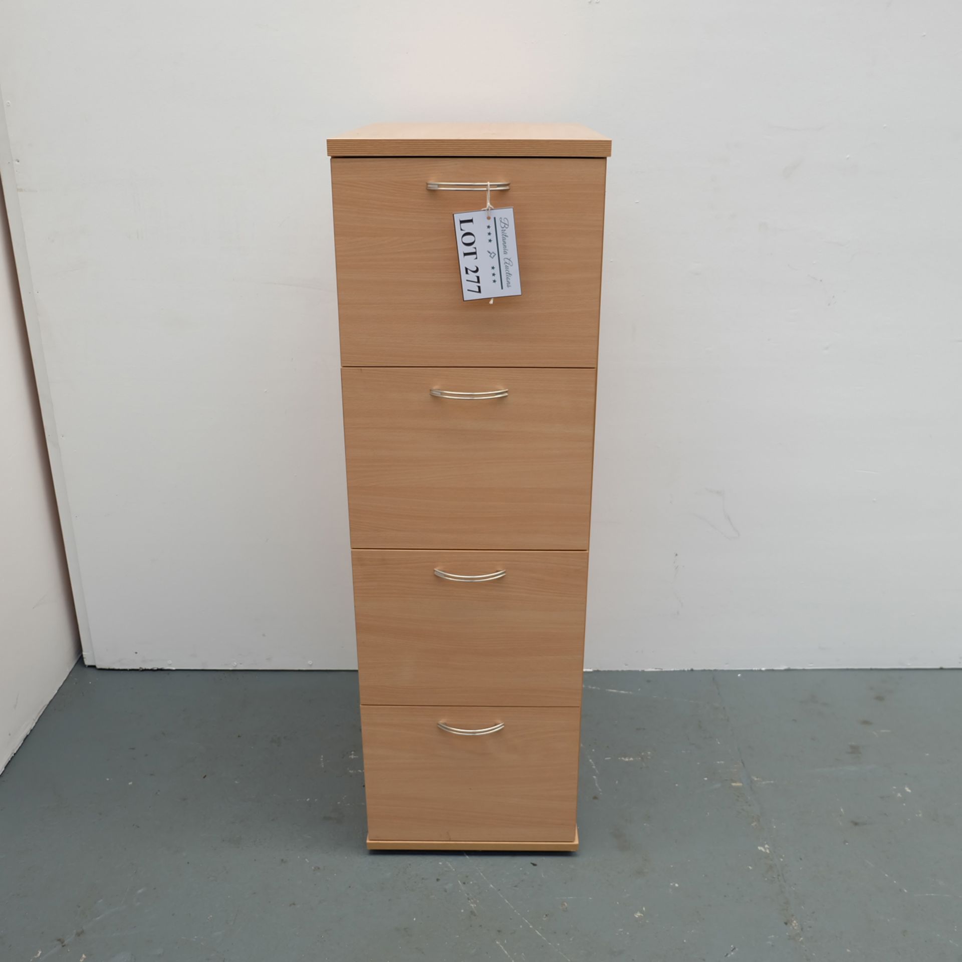 Filing Cabinet. Approx 410mm x 600mm x 1325mm High.