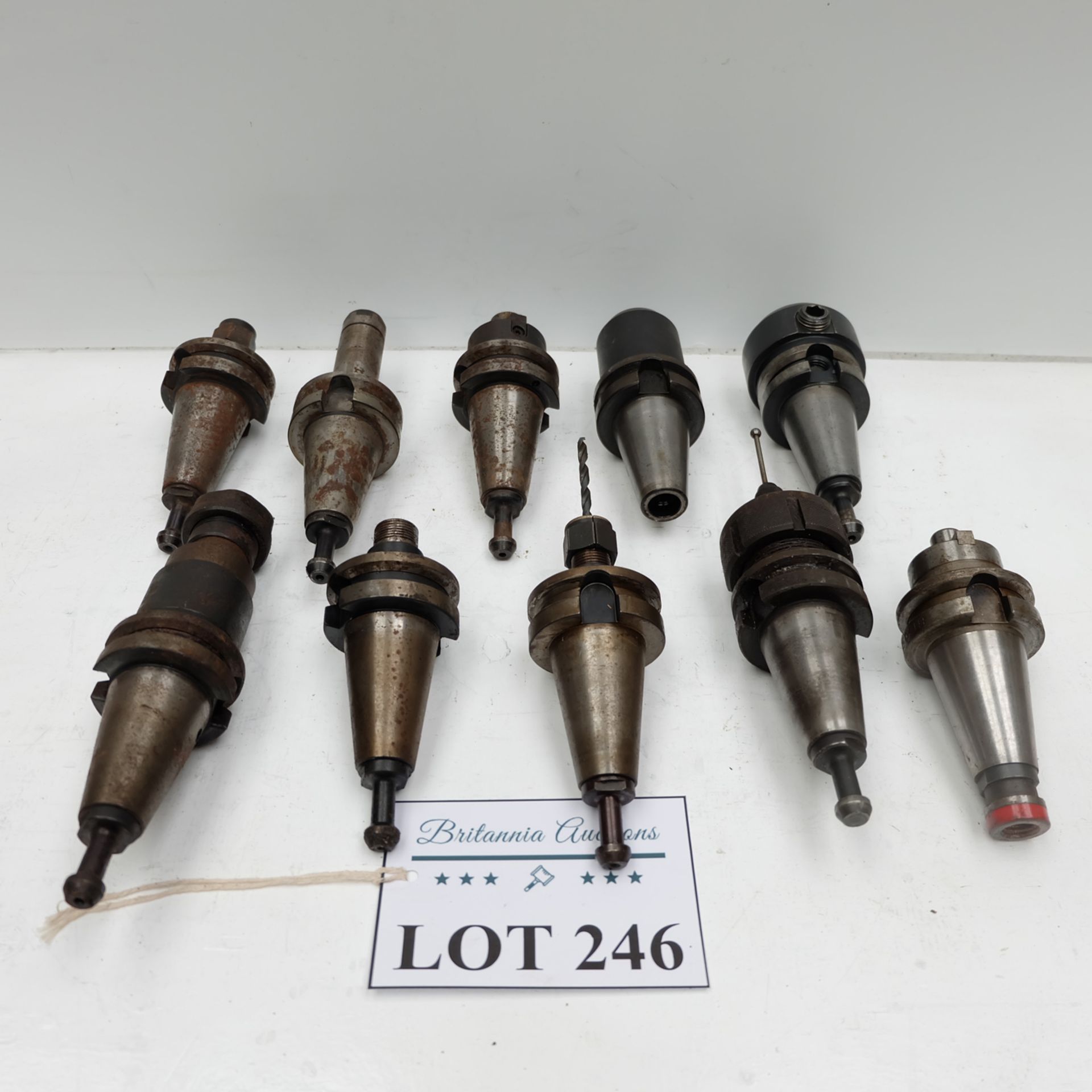 Quantity of 10 x BT 40 Spindle Tooling.