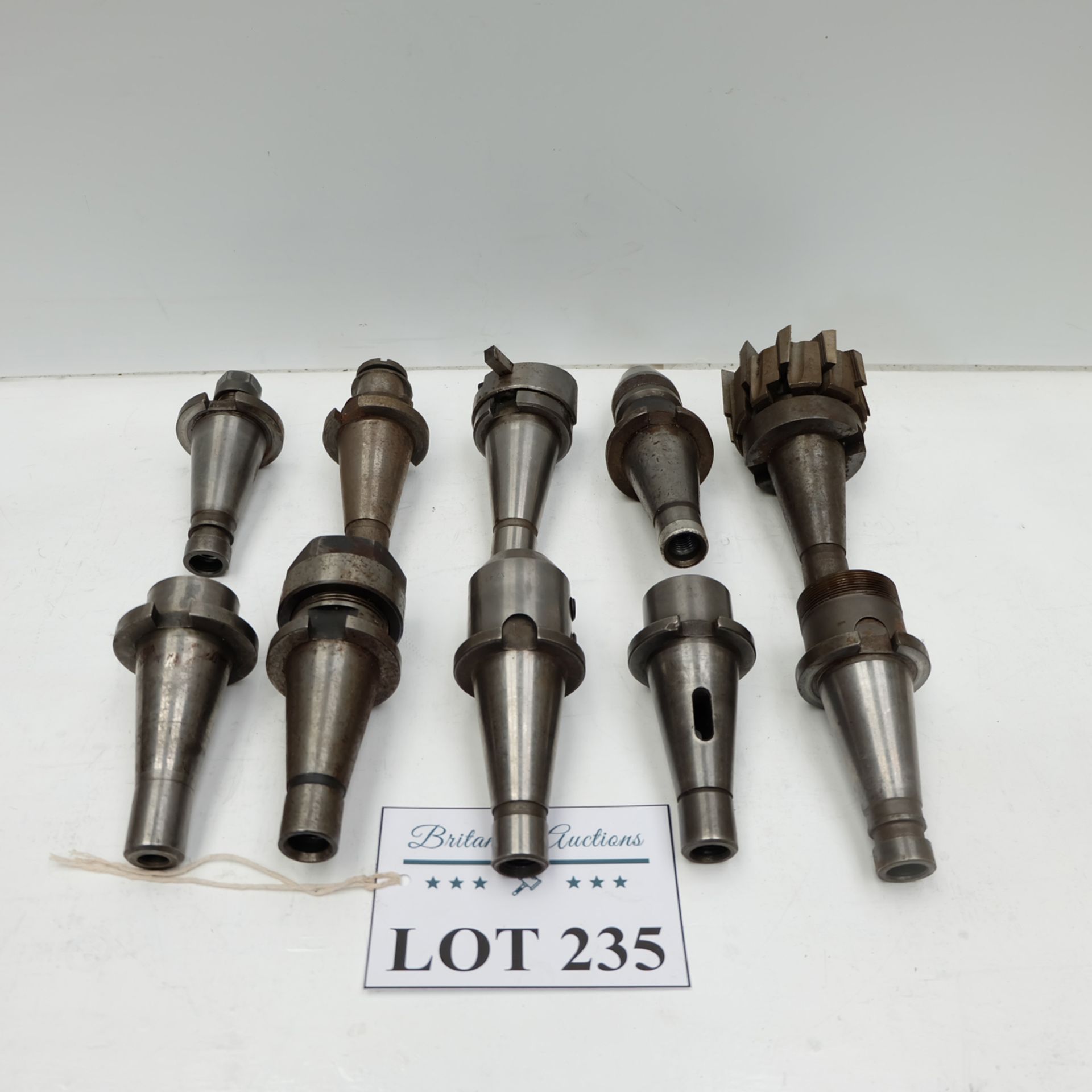 Quantity of 10 x 40 ISO Spindle Tooling.