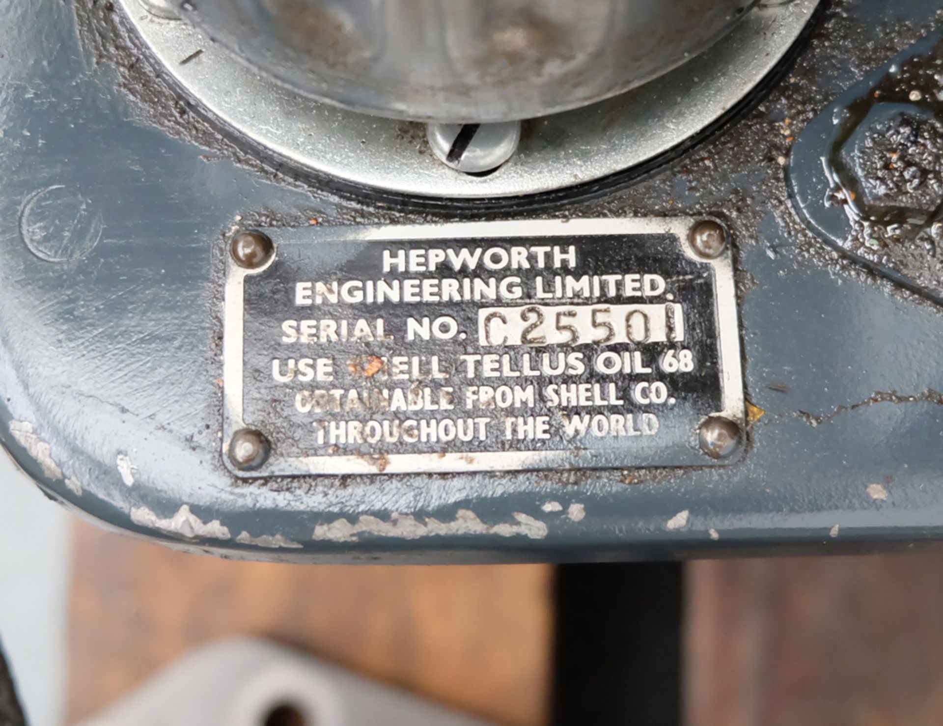 Hepworth Hydraulic Copying Attachment for Colchester Lathe. - Image 3 of 10