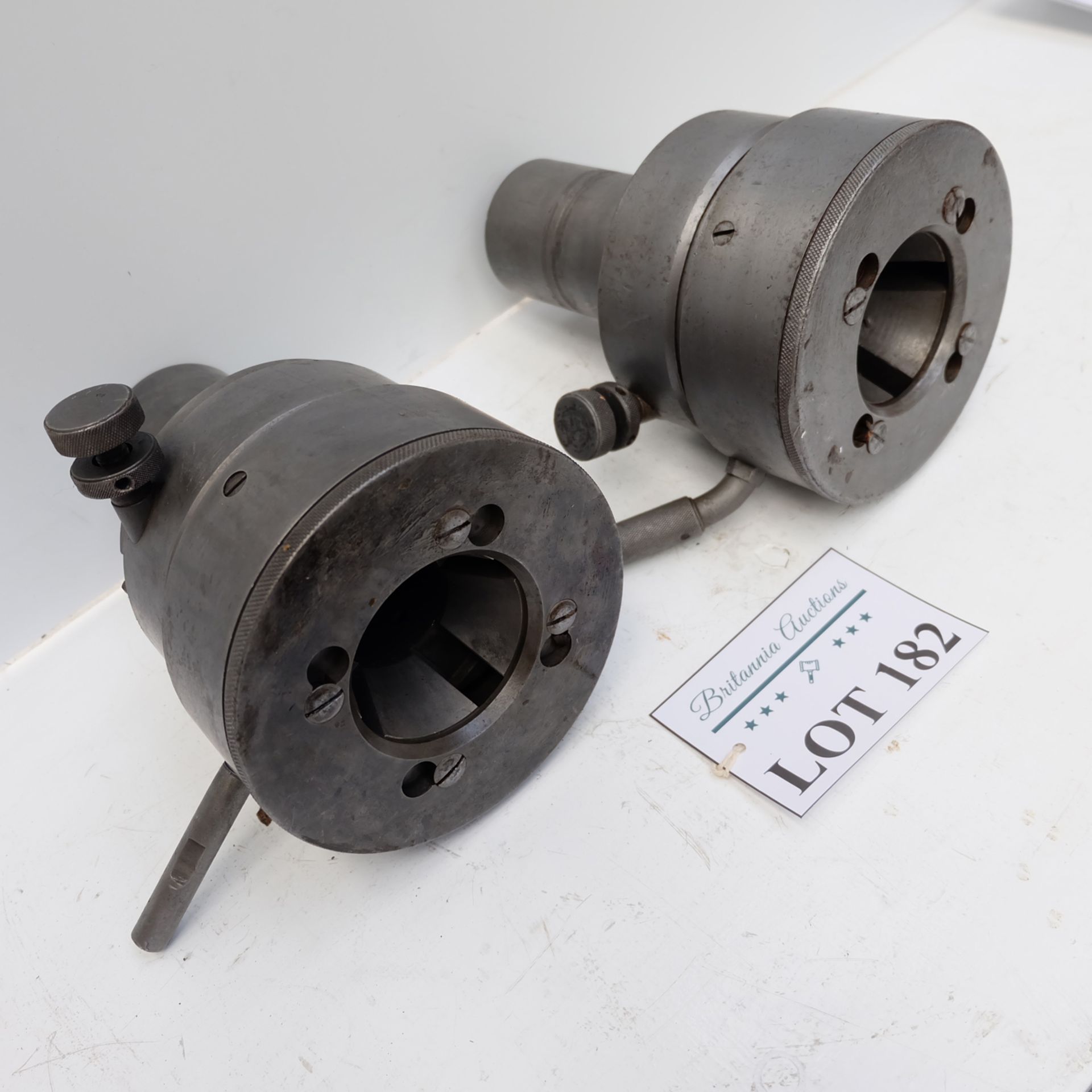 2 x Coventry Die Heads 2" Capacity 3 1/4" Spiggots. - Image 3 of 5