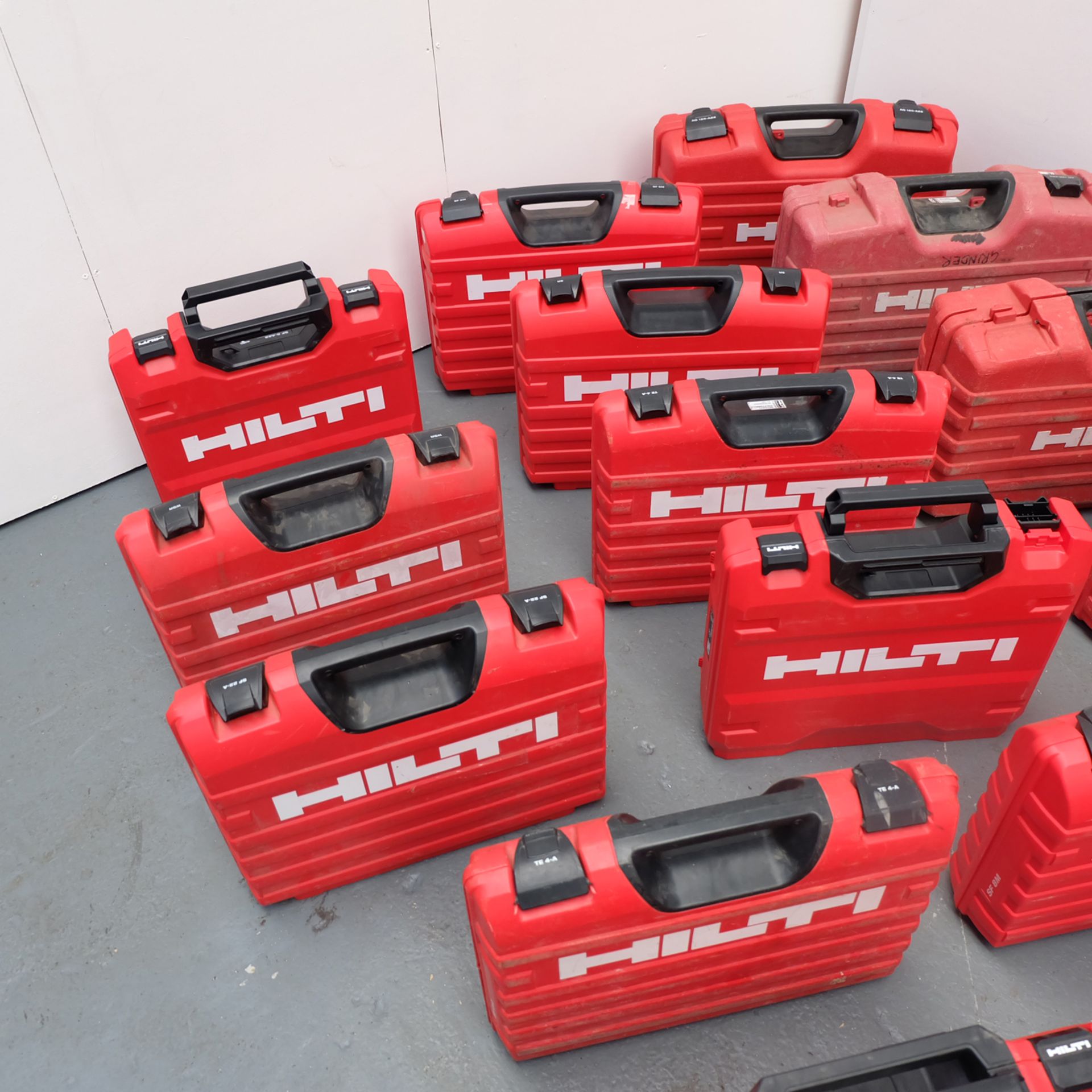 Large Selection of Empty Power Tool Boxes as Lotted. - Image 5 of 6