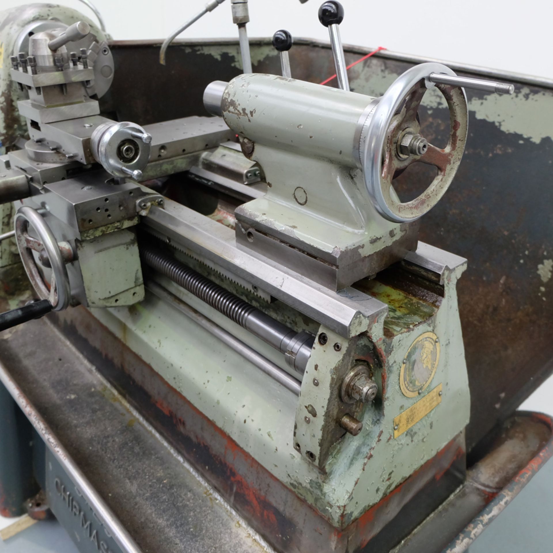 Colchester Chipmaster Variable Speed Centre Lathe. Swing Over Bed 11 1/4" Diameter. - Image 7 of 11
