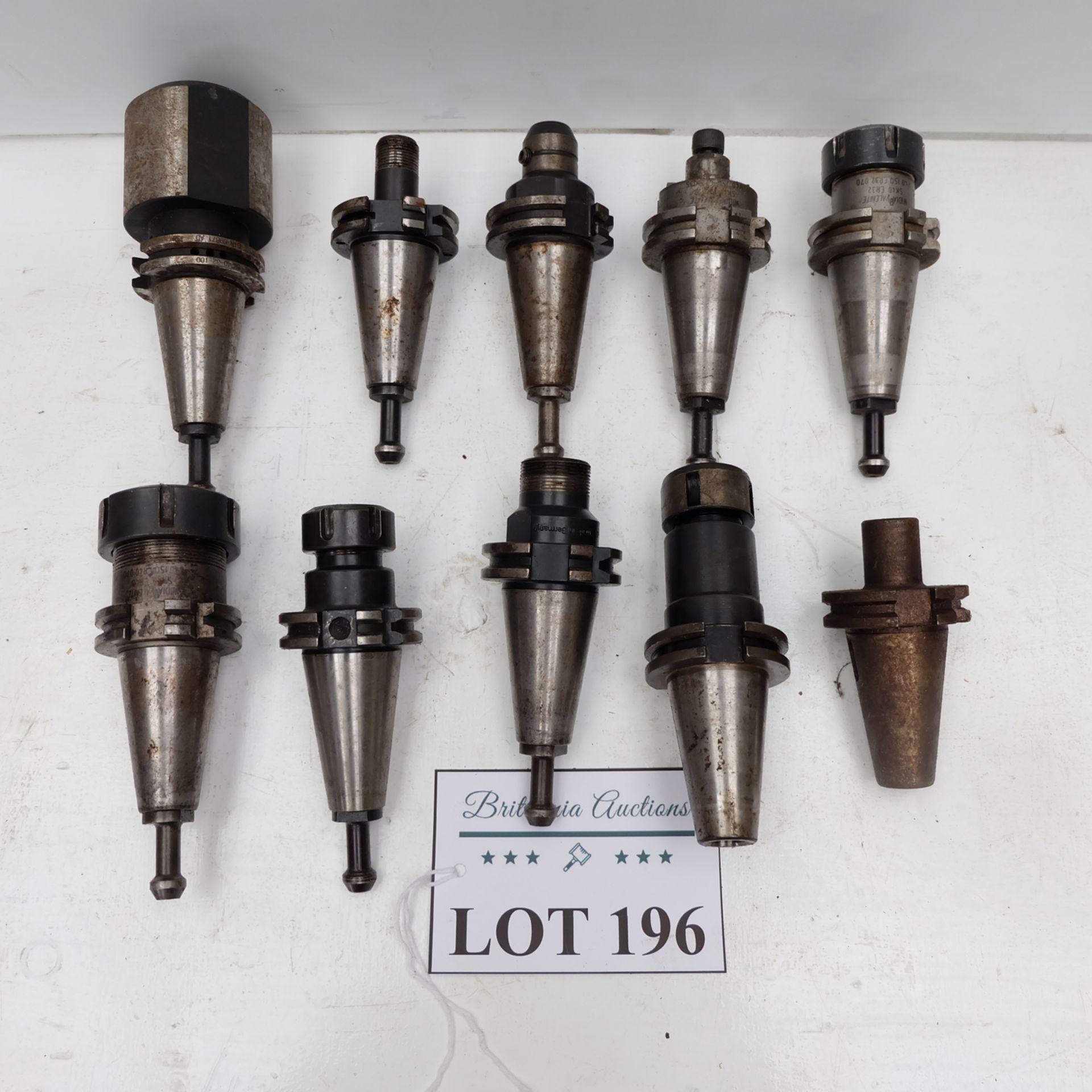 Quantity of 10 x SK40 Spindle Tooling.