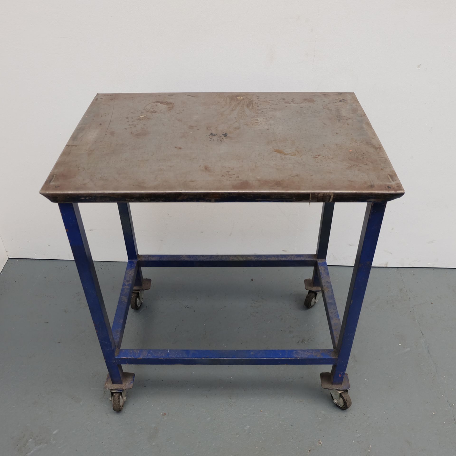 Mobile Steel Trolley on Castors. Approx Dimensions 740mm x 510mm x 810mm High. - Image 2 of 3