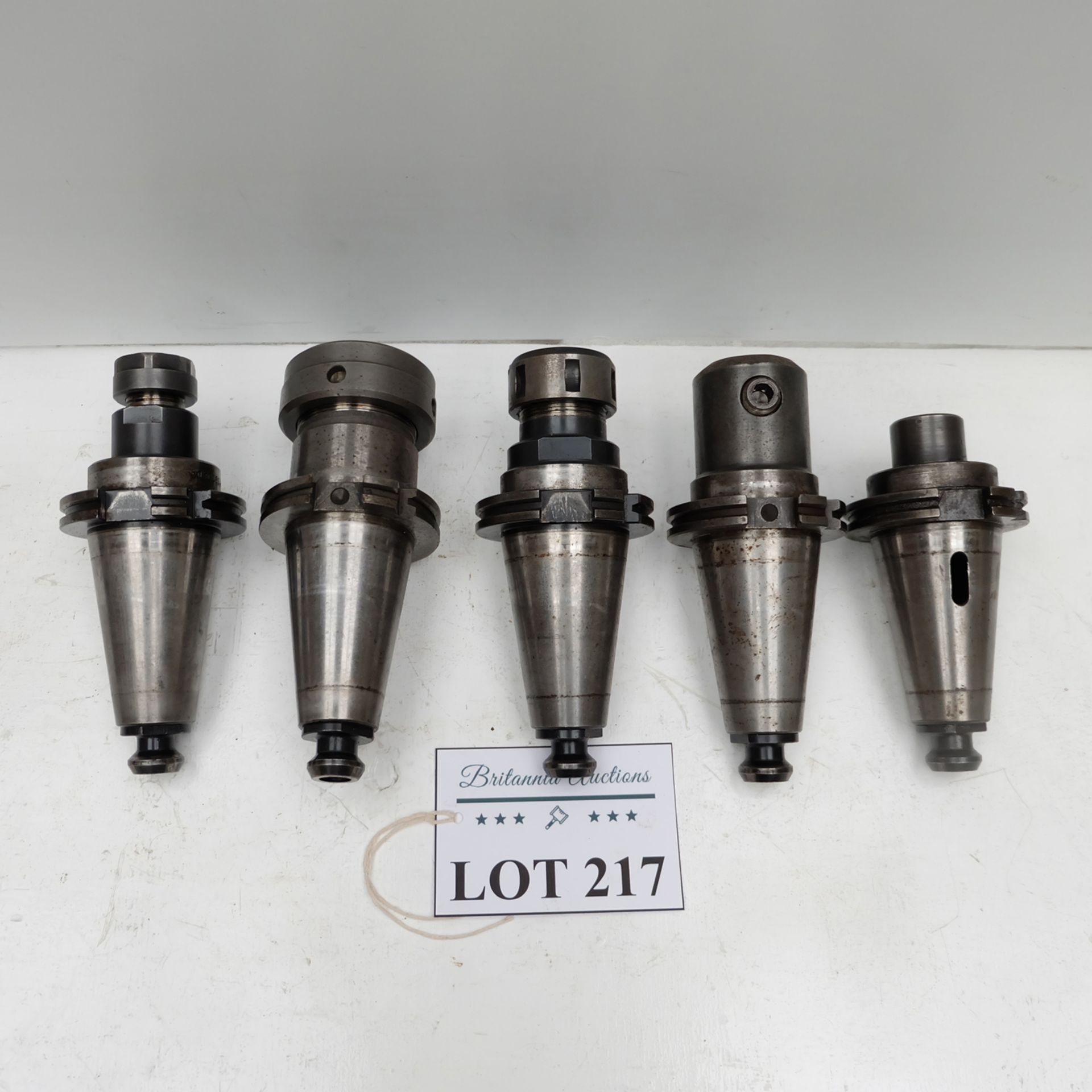 Quantity of 5 x SK 50 Spindle Tooling.