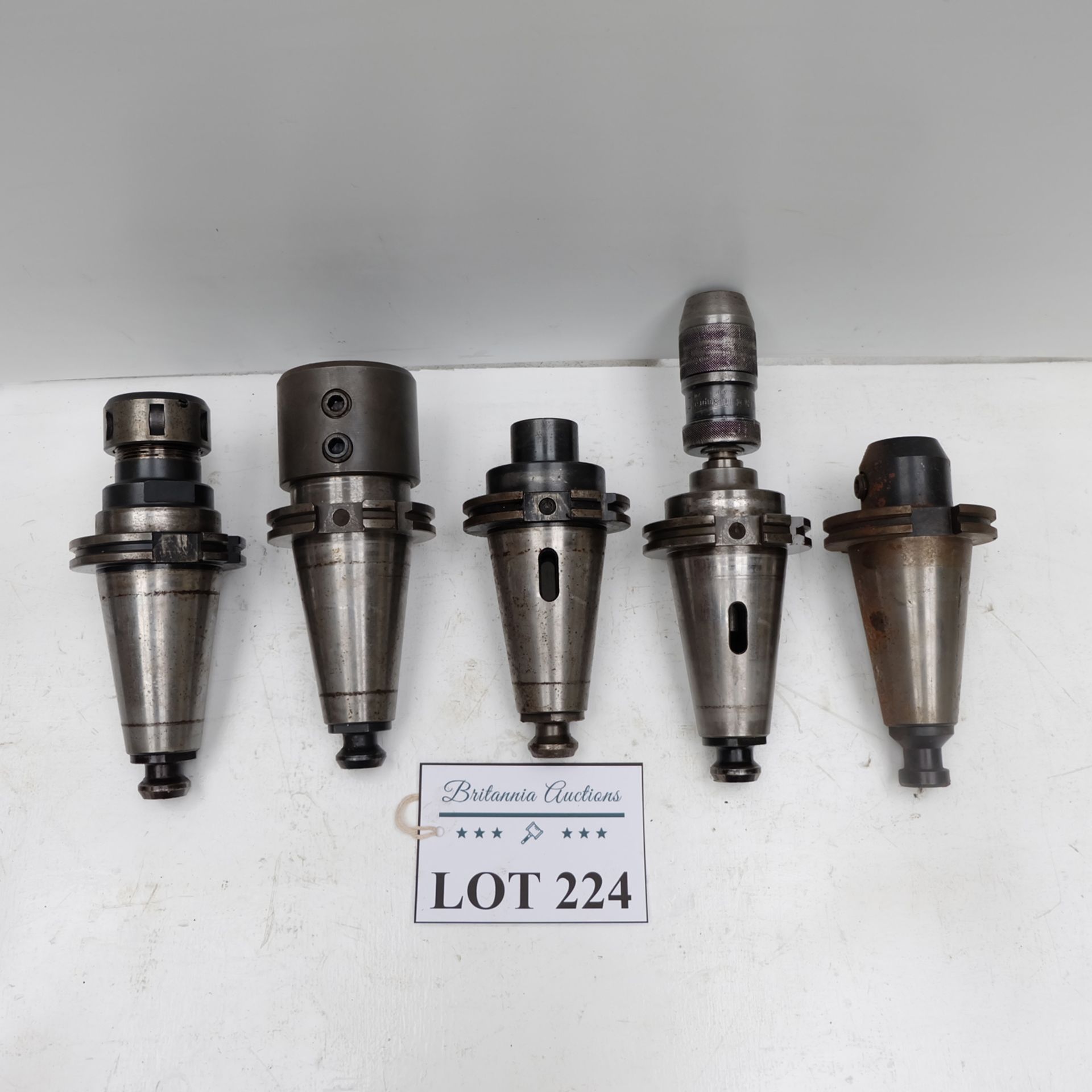 Quantity of 5 x SK 50 Spindle Tooling.