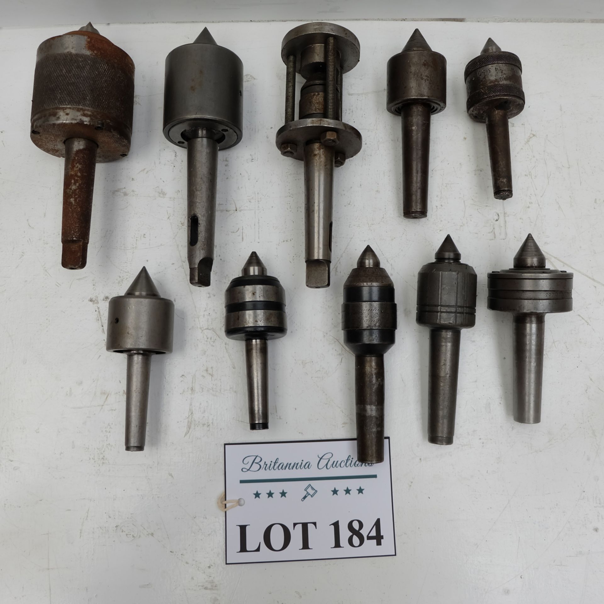 Selection of 2 & 3 Morse Taper Revolving Lathe Centres. - Image 4 of 4