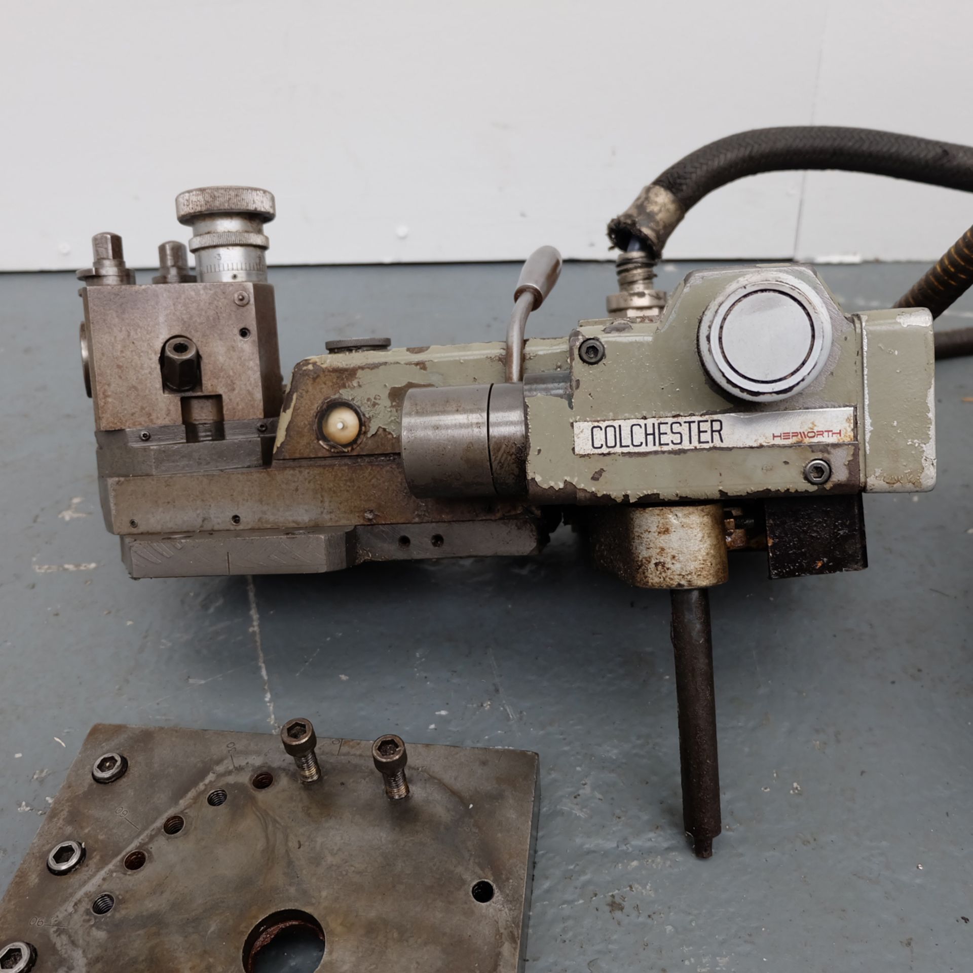 Hepworth Hydraulic Copying Attachment for Colchester Lathe. - Image 7 of 11