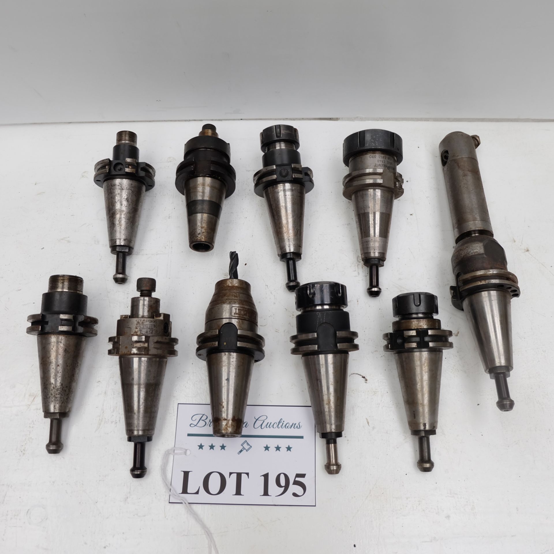 Quantity of 10 x SK40 Spindle Tooling.