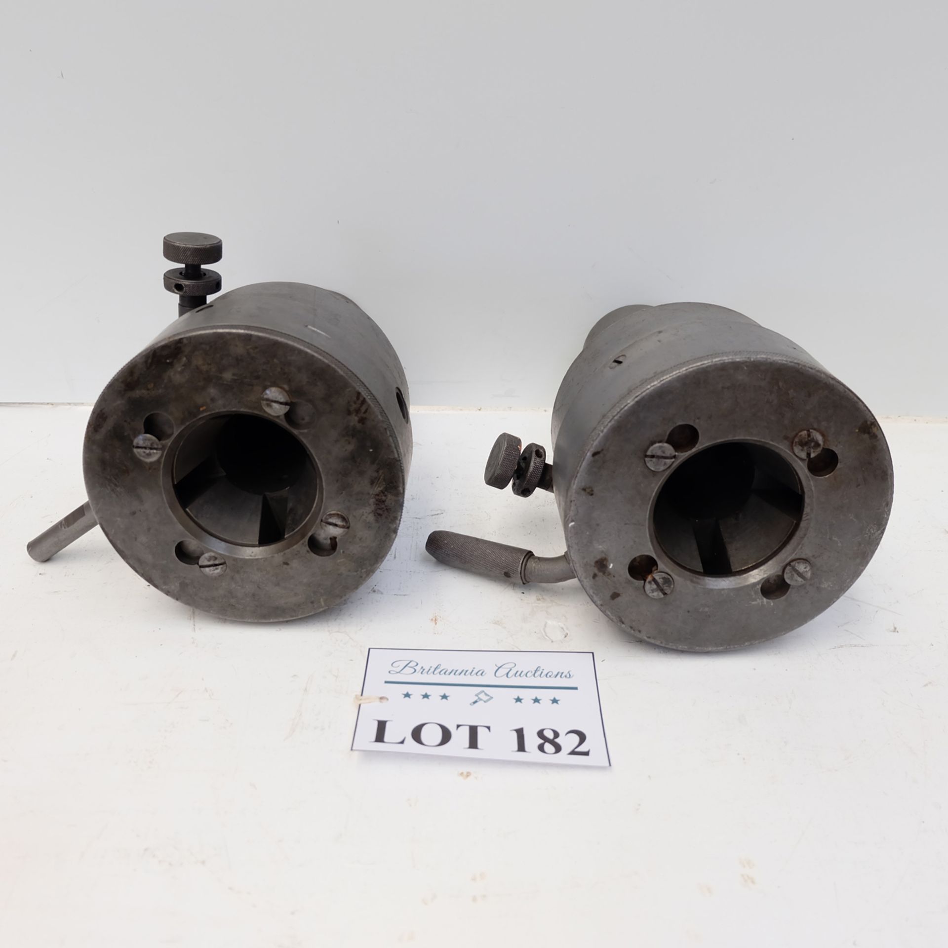 2 x Coventry Die Heads 2" Capacity 3 1/4" Spiggots.