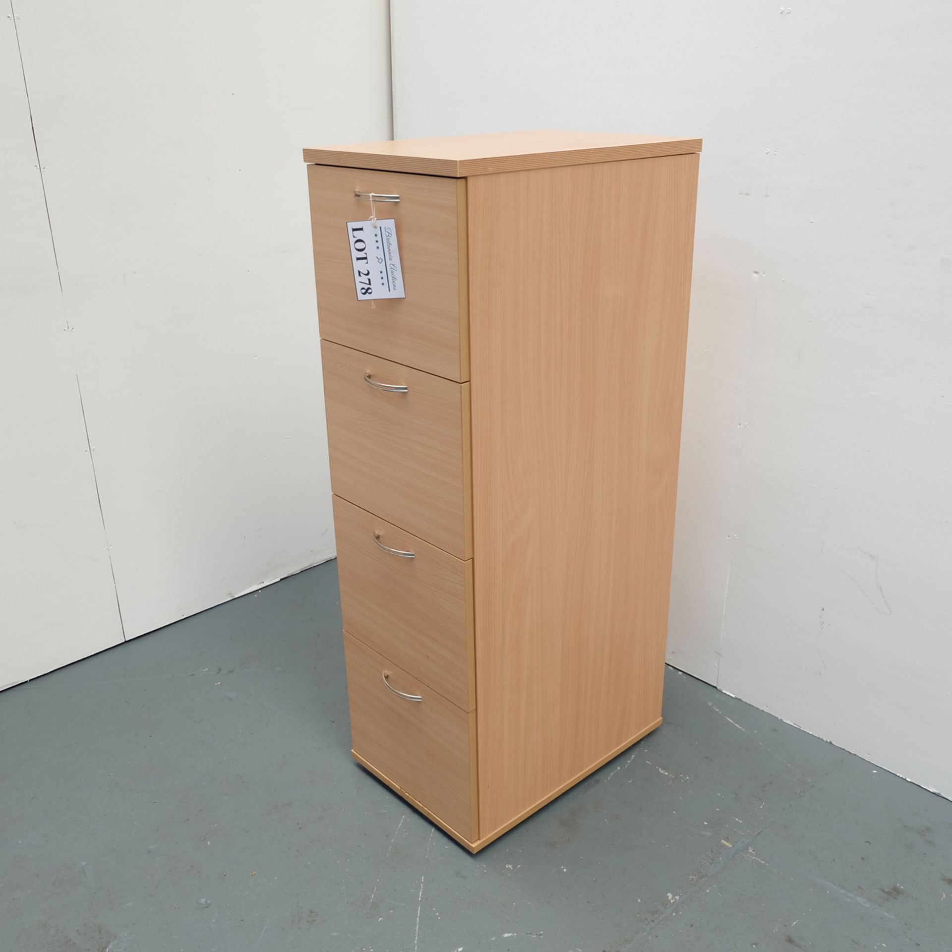 Filing Cabinet. Approx 410mm x 600mm x 1325mm High. - Image 2 of 2